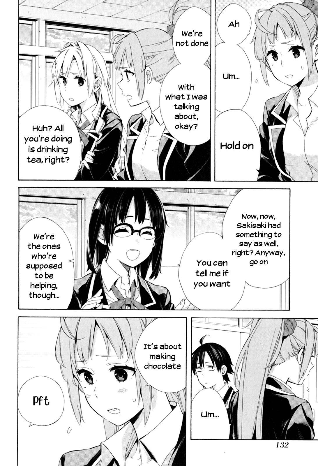 Yahari Ore no Seishun Love Come wa Machigatteiru -Mougenroku Chap 53 - Next Chap 54