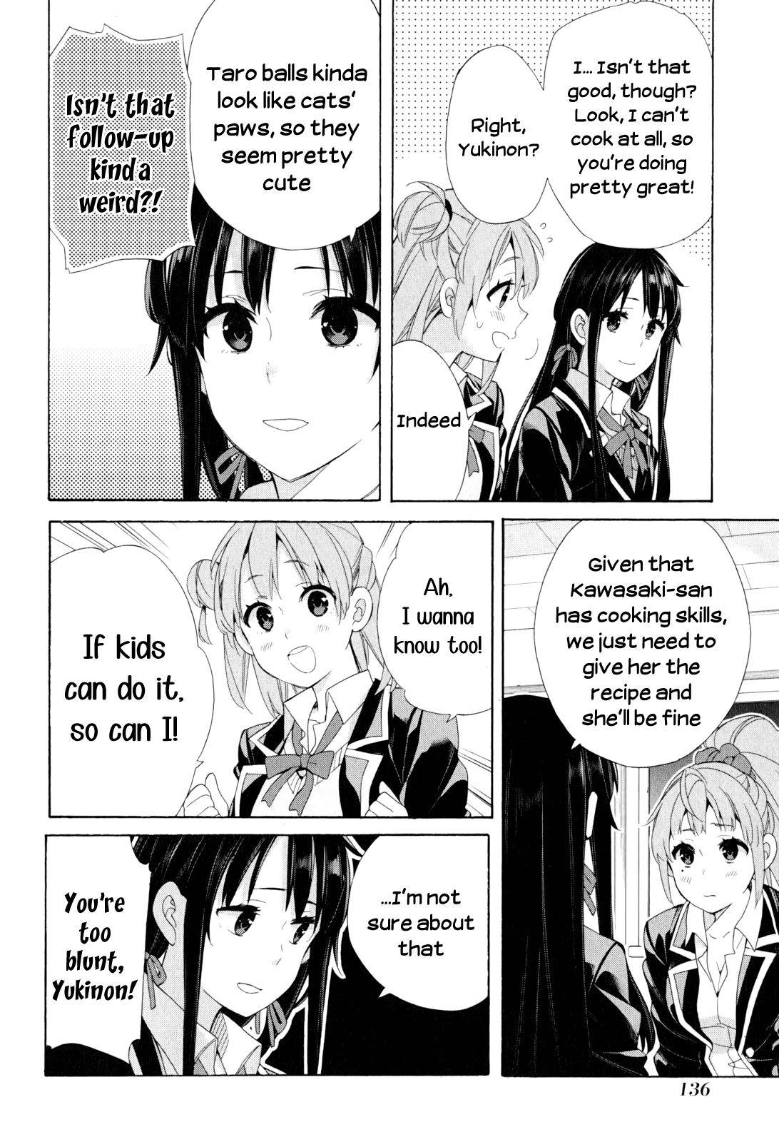Yahari Ore no Seishun Love Come wa Machigatteiru -Mougenroku Chap 53 - Next Chap 54