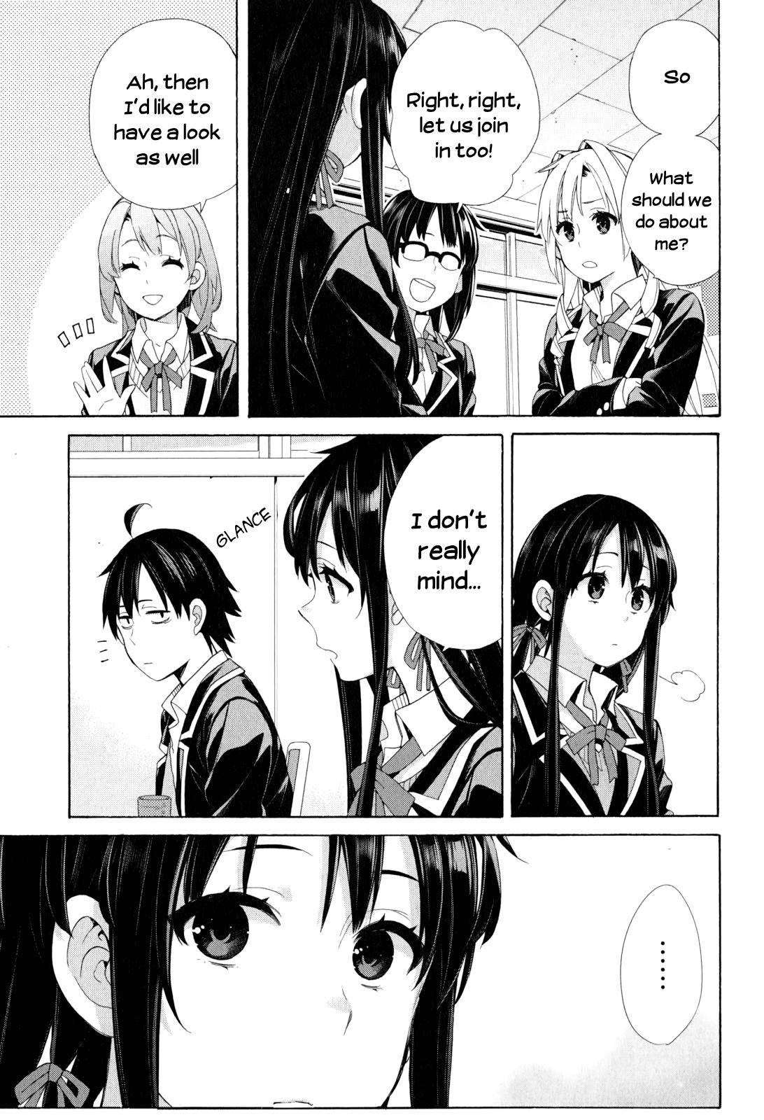 Yahari Ore no Seishun Love Come wa Machigatteiru -Mougenroku Chap 53 - Next Chap 54