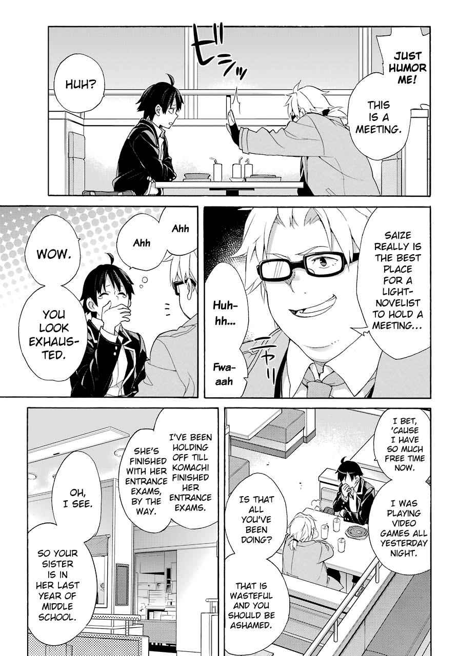 Yahari Ore no Seishun Love Come wa Machigatteiru -Mougenroku Chap 67 - Next Chap 68