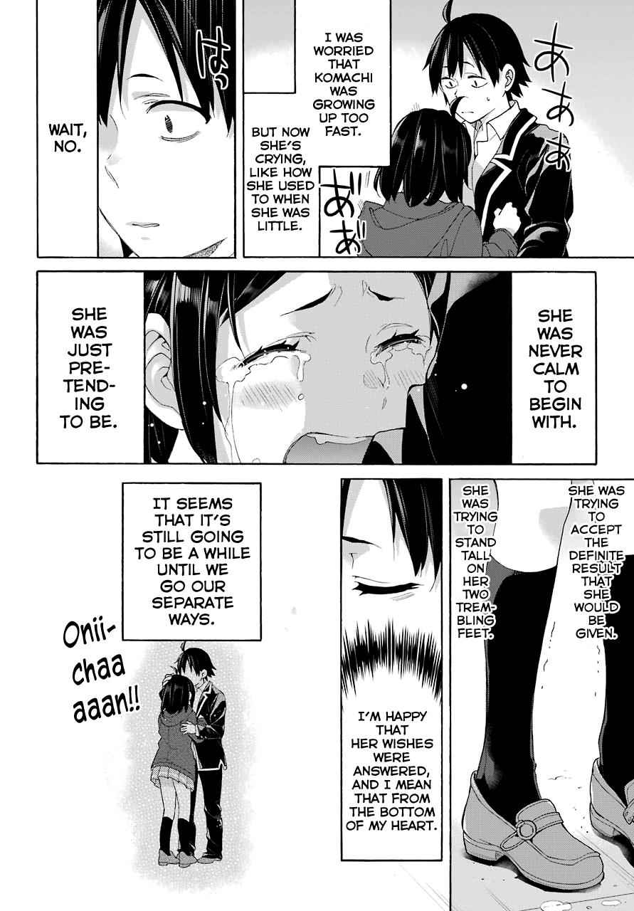 Yahari Ore no Seishun Love Come wa Machigatteiru -Mougenroku Chap 67 - Next Chap 68