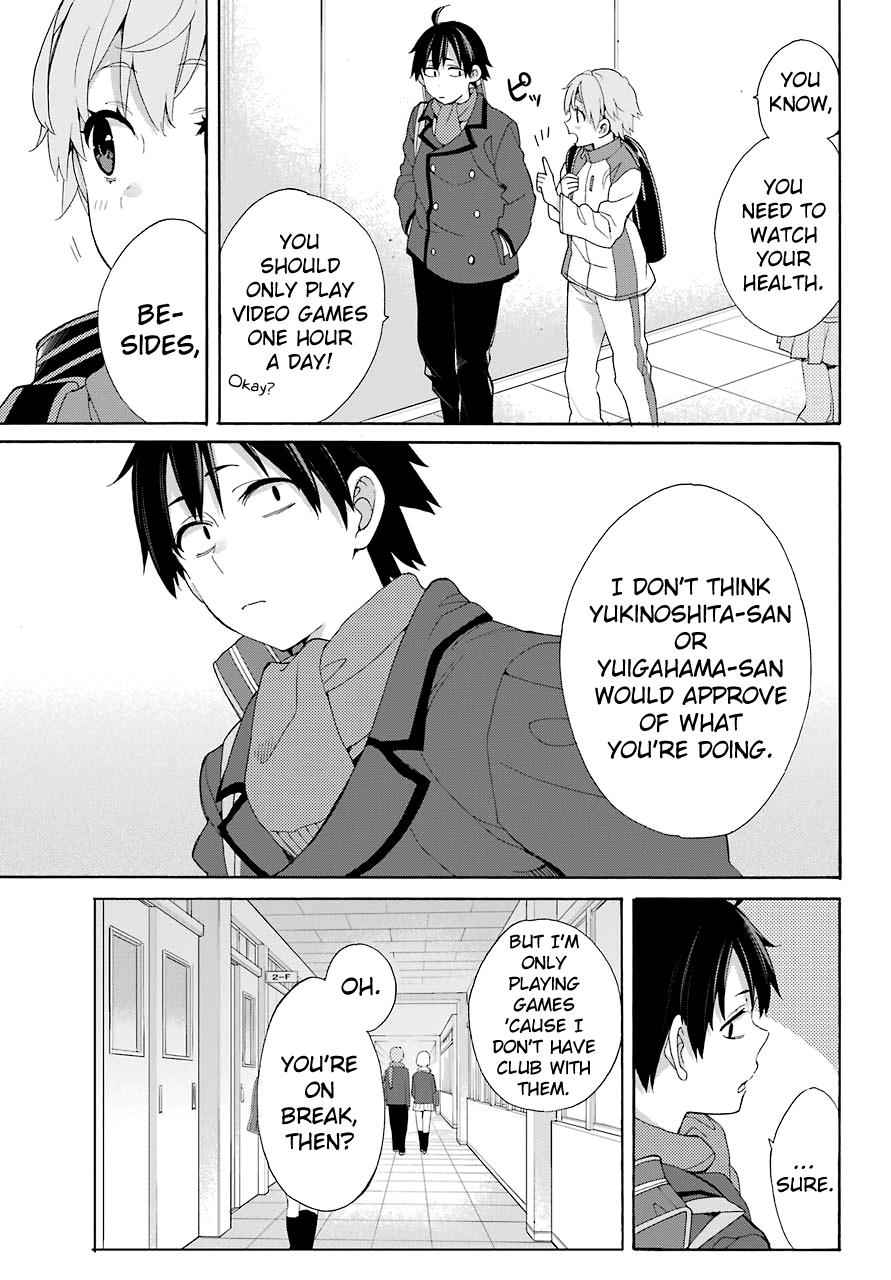 Yahari Ore no Seishun Love Come wa Machigatteiru -Mougenroku Chap 67 - Next Chap 68