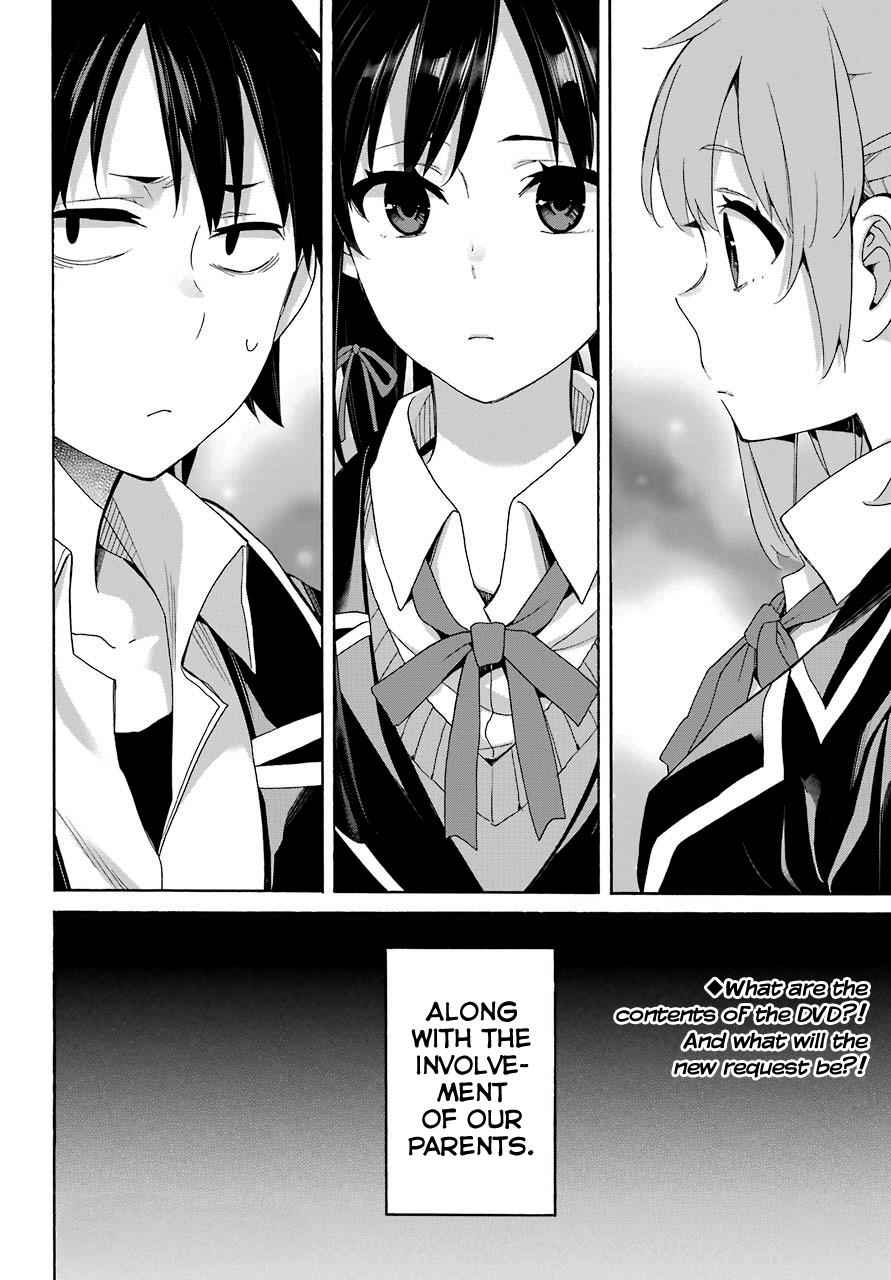 Yahari Ore no Seishun Love Come wa Machigatteiru -Mougenroku Chap 64 - Next Chap 65