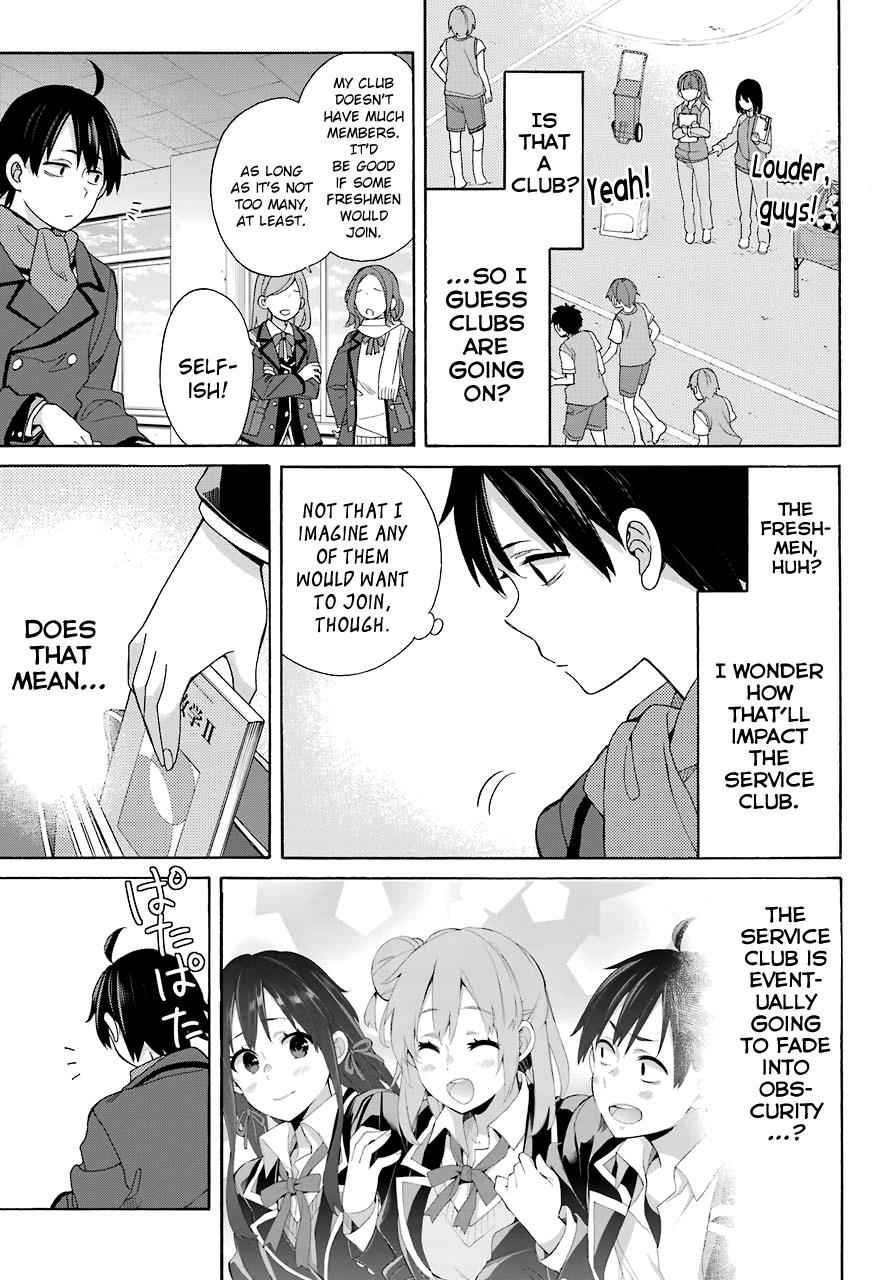Yahari Ore no Seishun Love Come wa Machigatteiru -Mougenroku Chap 64 - Next Chap 65