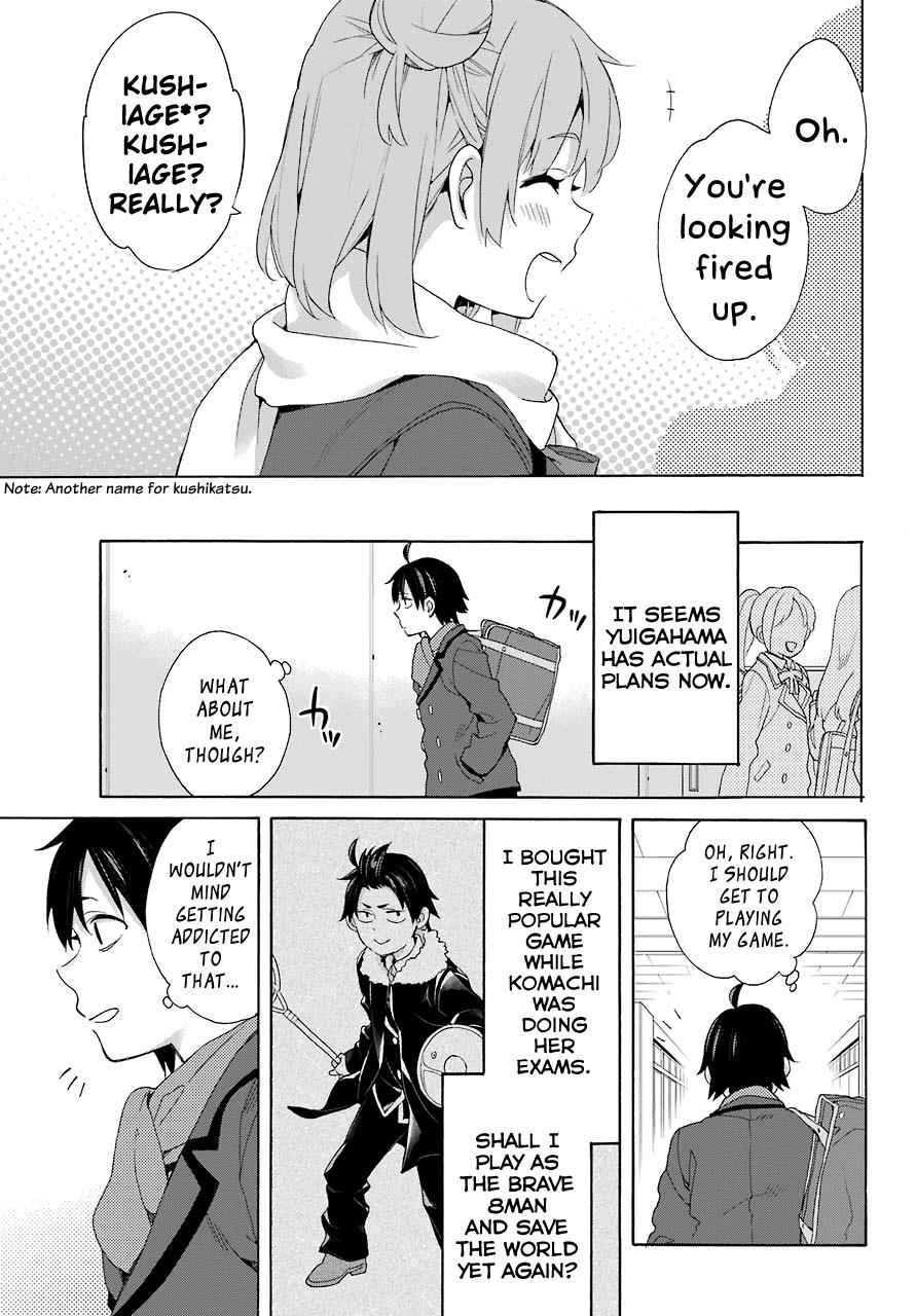 Yahari Ore no Seishun Love Come wa Machigatteiru -Mougenroku Chap 66 - Next Chap 67