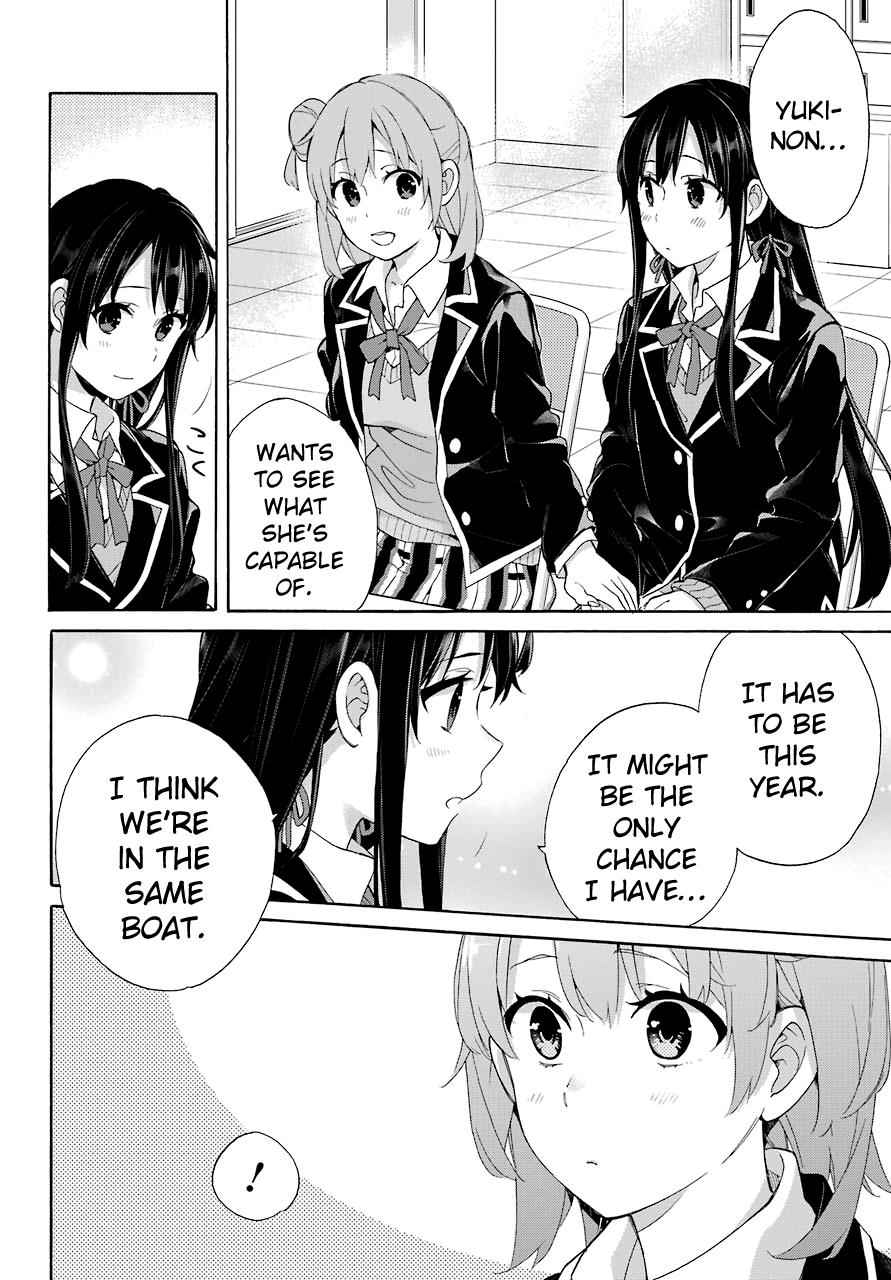 Yahari Ore no Seishun Love Come wa Machigatteiru -Mougenroku Chap 66 - Next Chap 67
