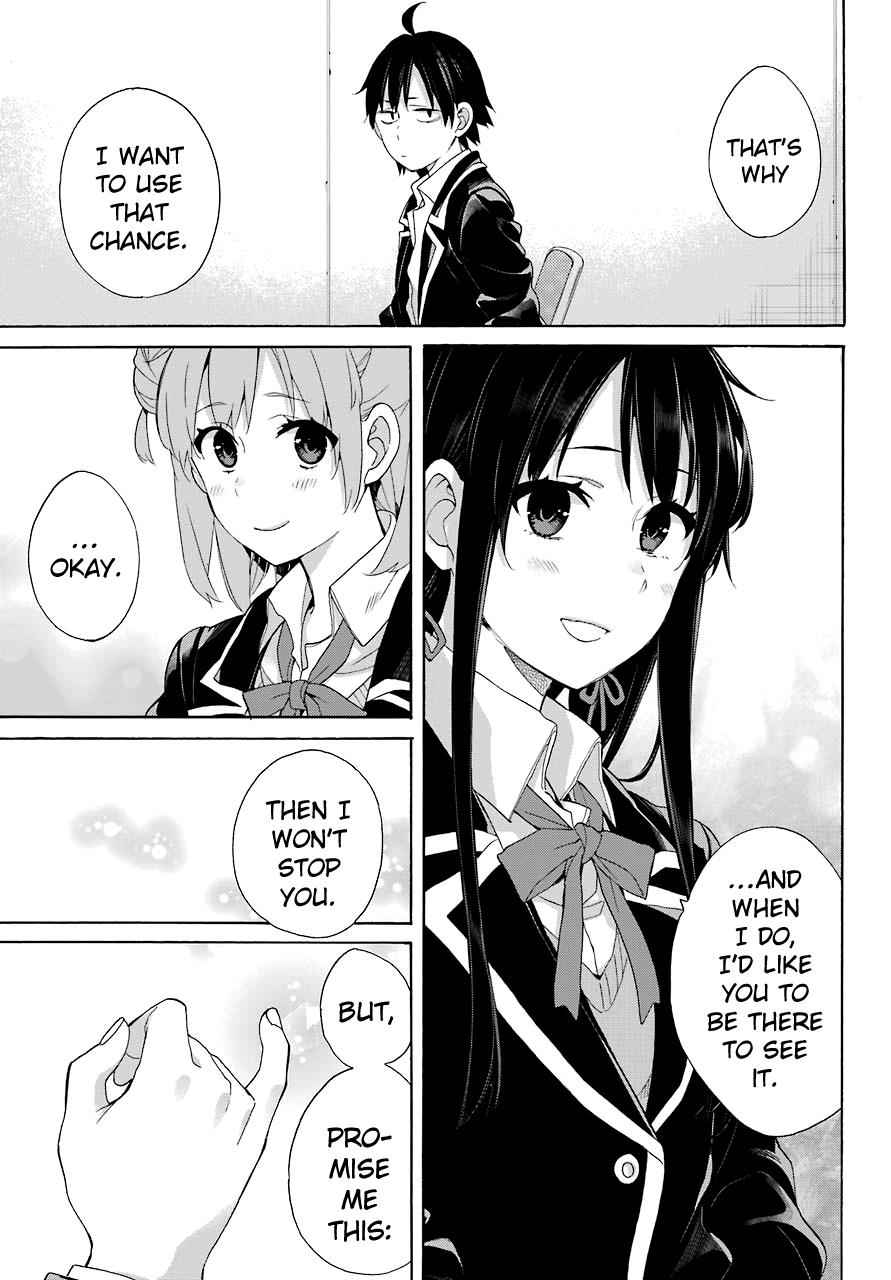 Yahari Ore no Seishun Love Come wa Machigatteiru -Mougenroku Chap 66 - Next Chap 67