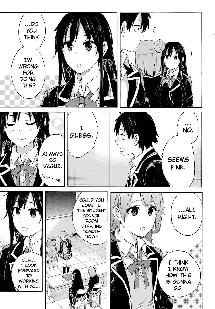 Yahari Ore no Seishun Love Come wa Machigatteiru -Mougenroku Chap 66 - Next Chap 67