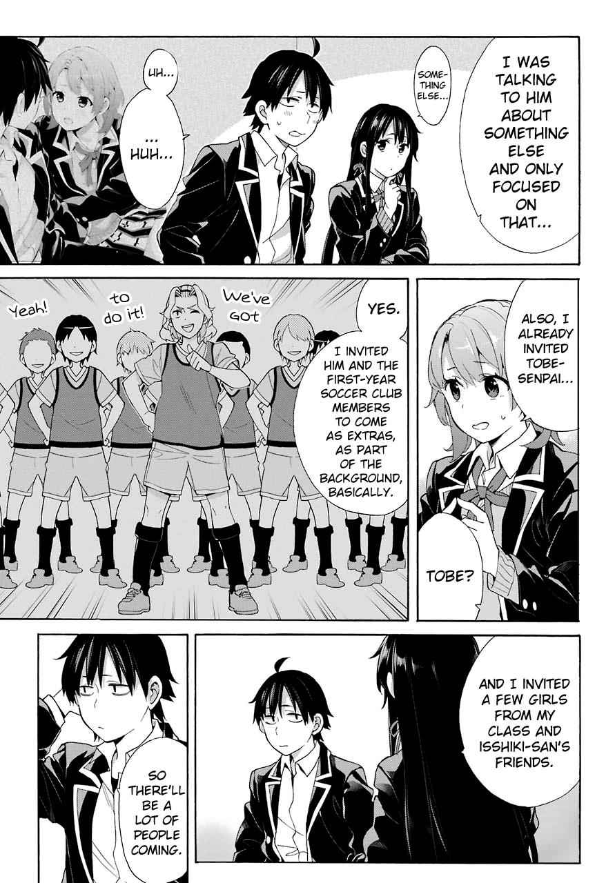 Yahari Ore no Seishun Love Come wa Machigatteiru -Mougenroku Chap 69 - Next Chap 70