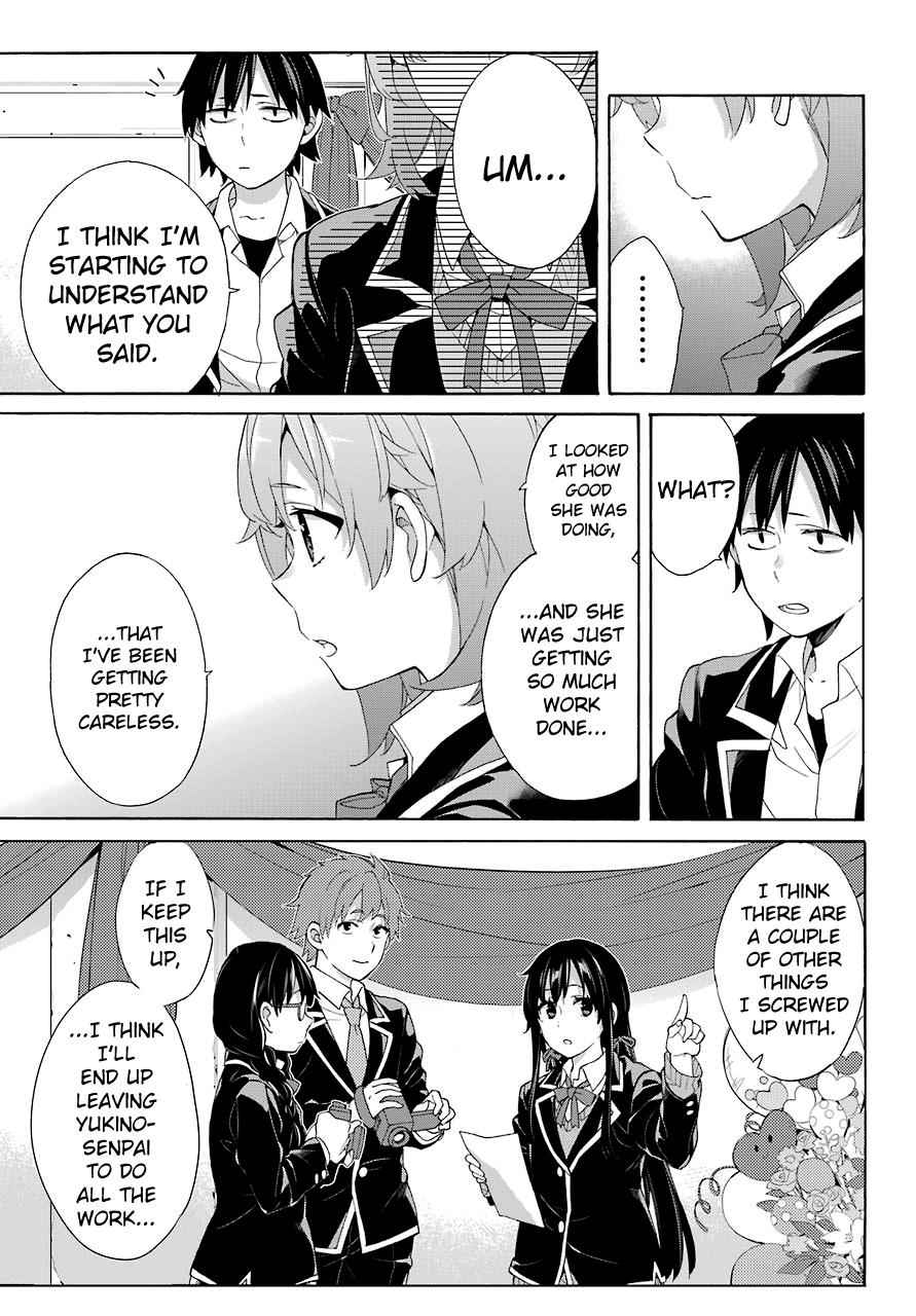 Yahari Ore no Seishun Love Come wa Machigatteiru -Mougenroku Chap 69 - Next Chap 70