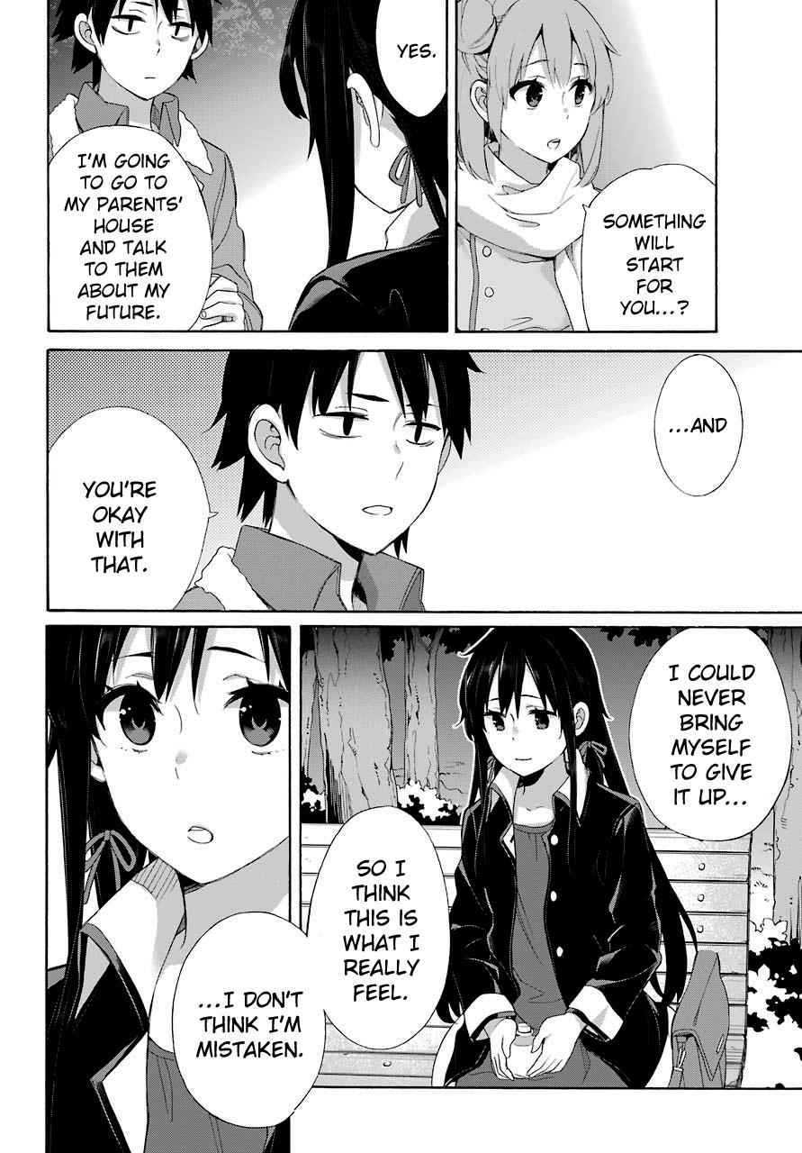 Yahari Ore no Seishun Love Come wa Machigatteiru -Mougenroku Chap 60 - Next Chap 61