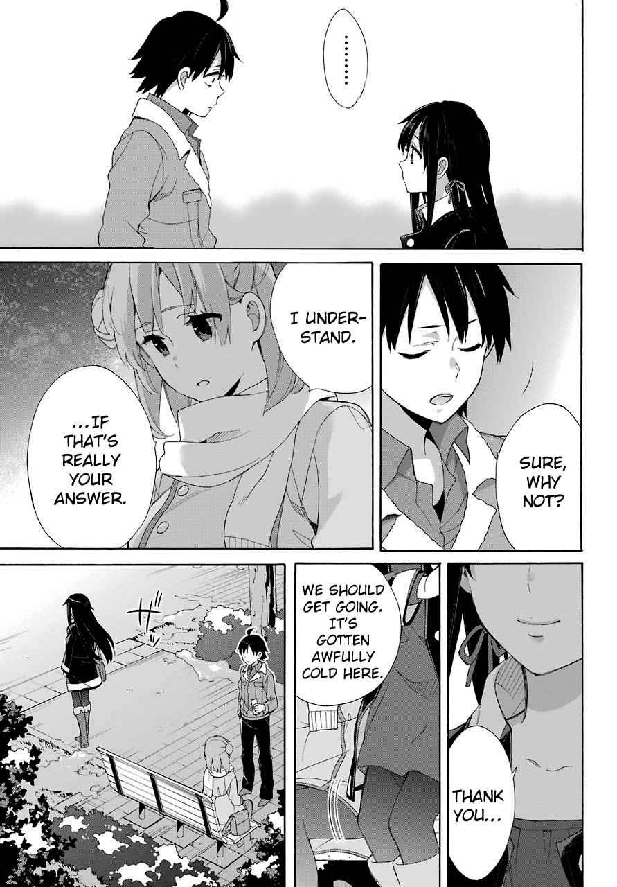 Yahari Ore no Seishun Love Come wa Machigatteiru -Mougenroku Chap 60 - Next Chap 61