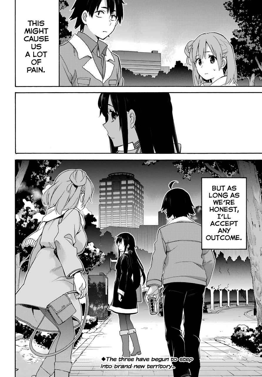 Yahari Ore no Seishun Love Come wa Machigatteiru -Mougenroku Chap 60 - Next Chap 61