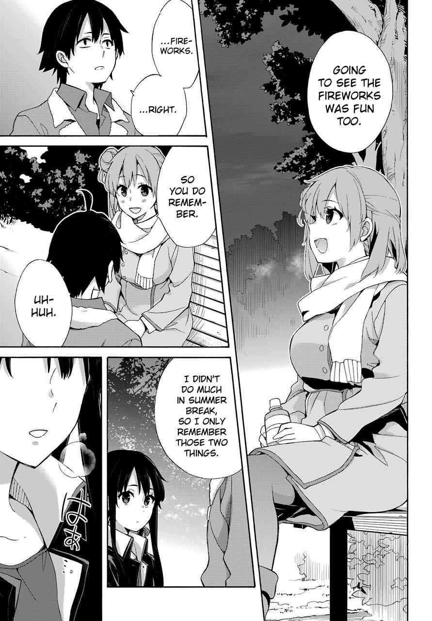 Yahari Ore no Seishun Love Come wa Machigatteiru -Mougenroku Chap 60 - Next Chap 61