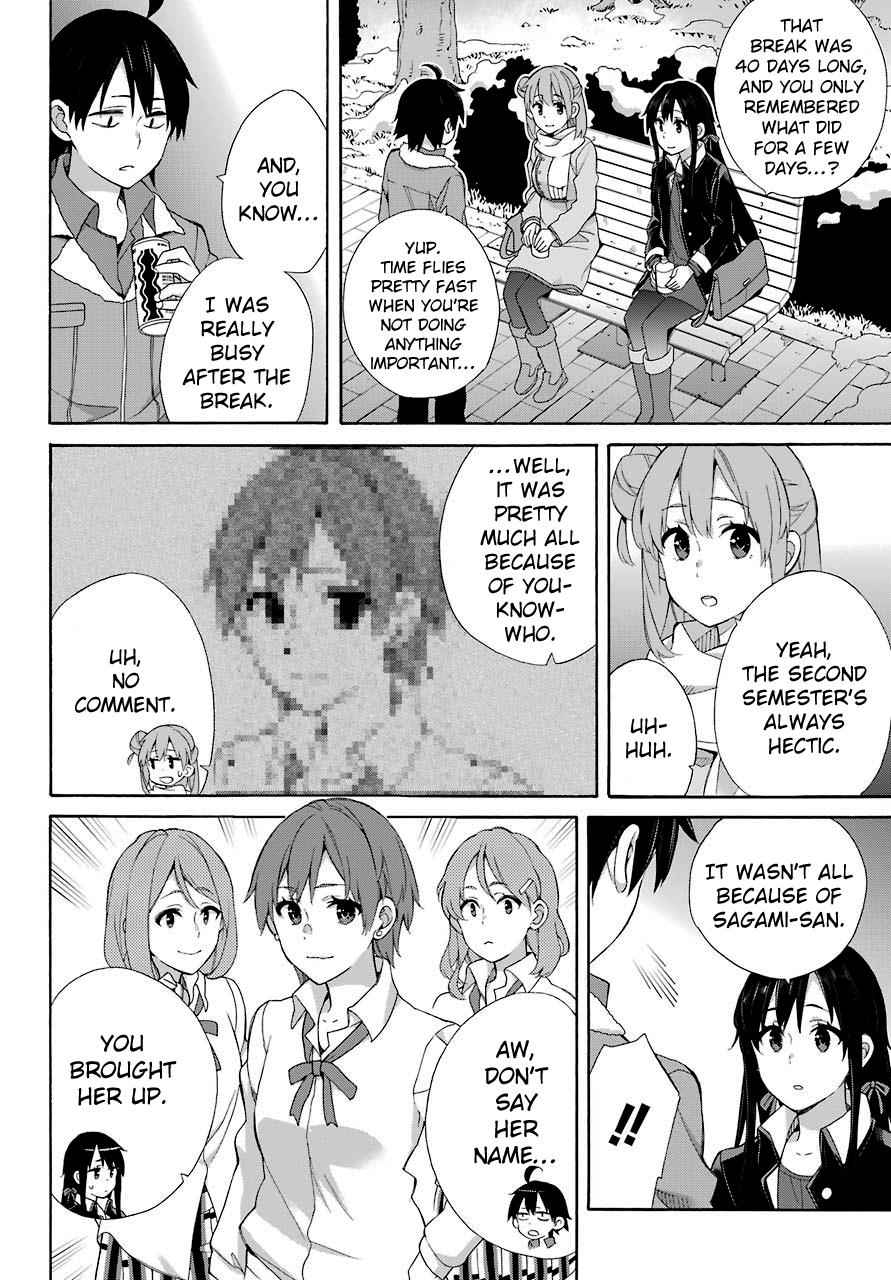 Yahari Ore no Seishun Love Come wa Machigatteiru -Mougenroku Chap 60 - Next Chap 61