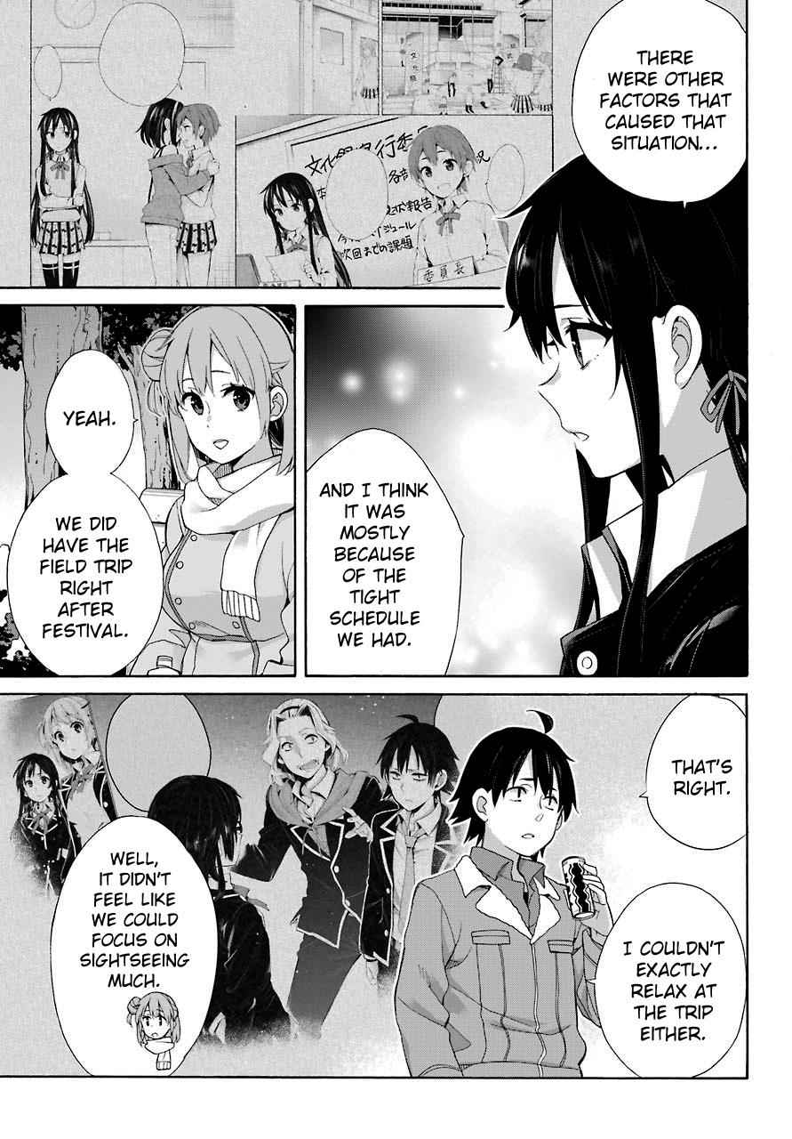 Yahari Ore no Seishun Love Come wa Machigatteiru -Mougenroku Chap 60 - Next Chap 61