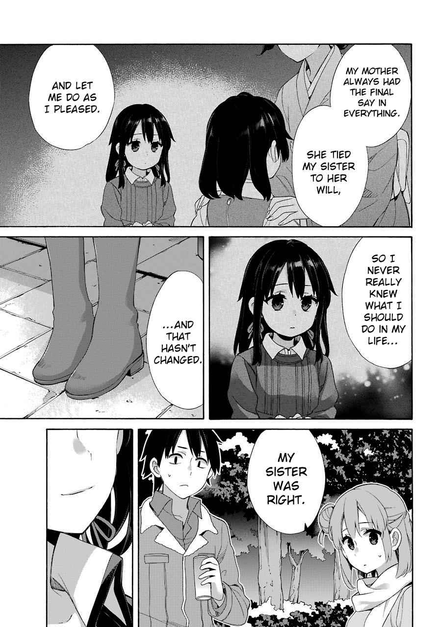 Yahari Ore no Seishun Love Come wa Machigatteiru -Mougenroku Chap 60 - Next Chap 61
