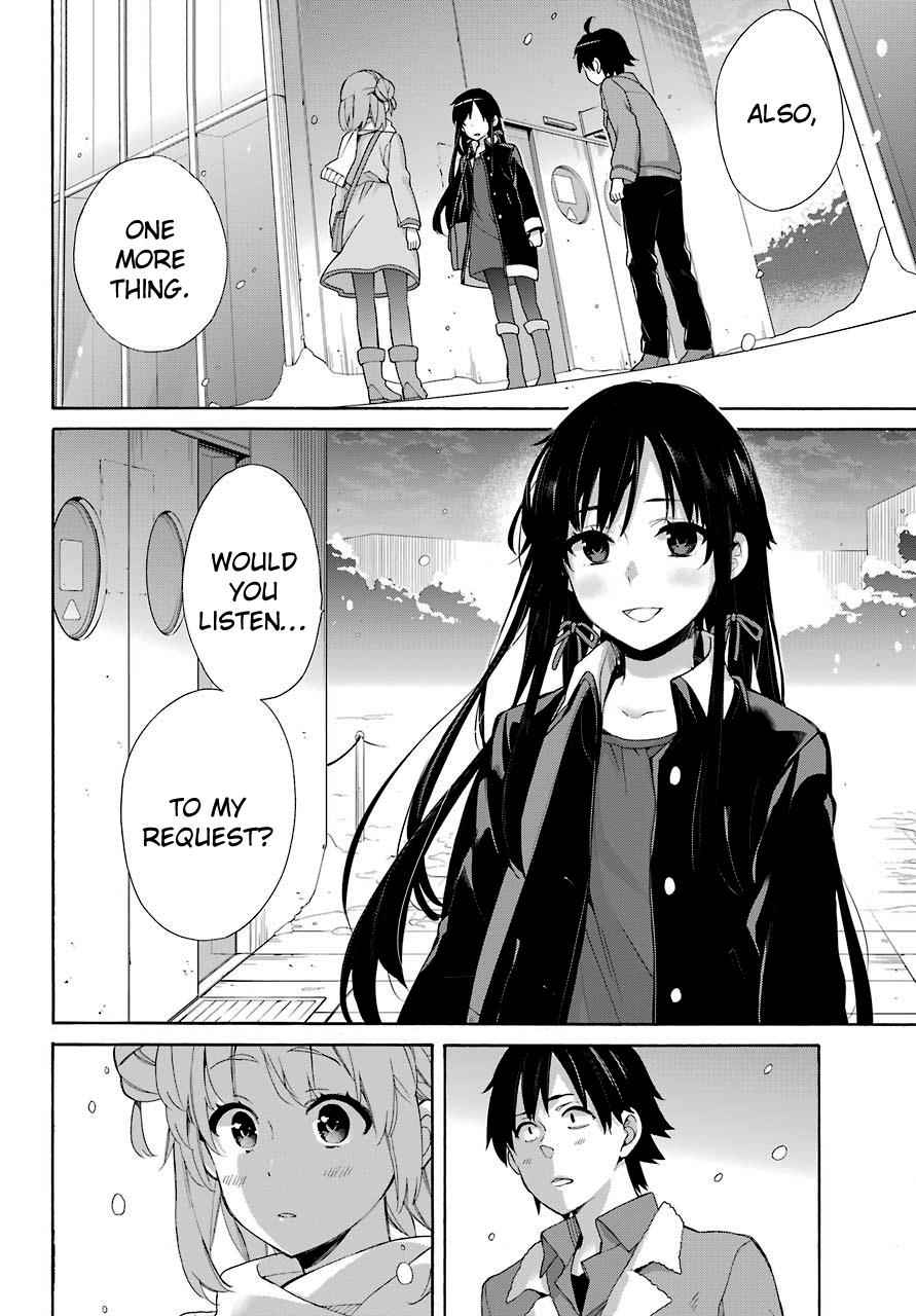 Yahari Ore no Seishun Love Come wa Machigatteiru -Mougenroku Chap 60 - Next Chap 61
