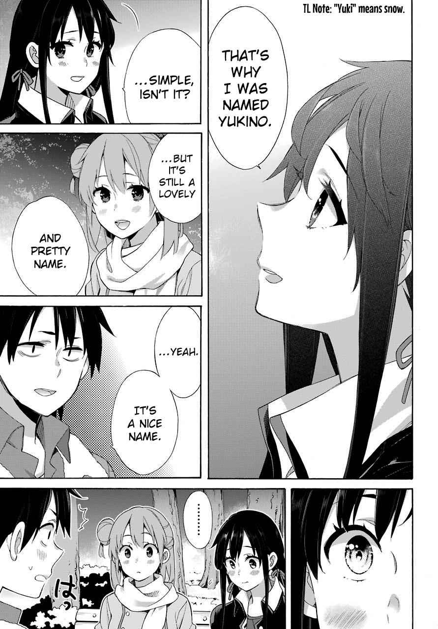 Yahari Ore no Seishun Love Come wa Machigatteiru -Mougenroku Chap 60 - Next Chap 61