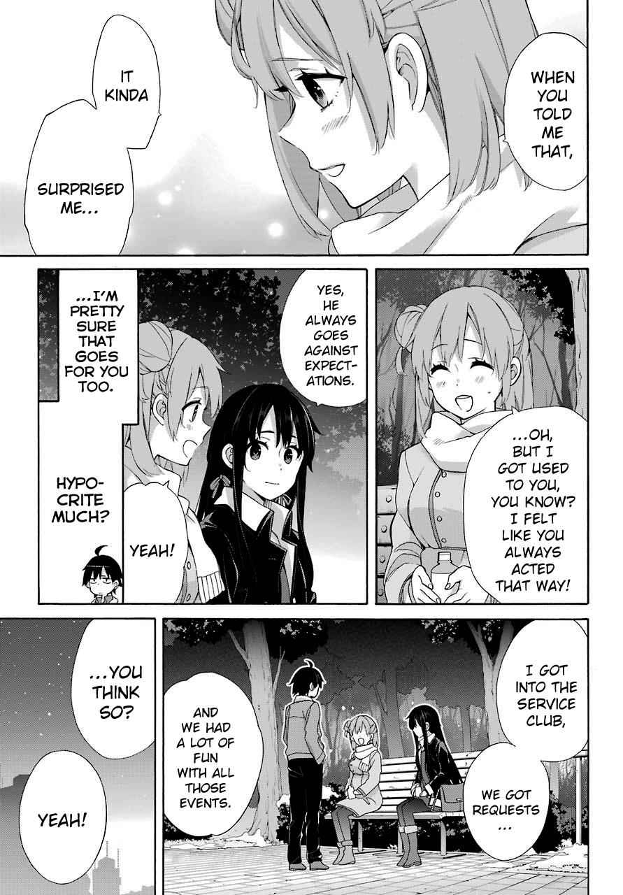 Yahari Ore no Seishun Love Come wa Machigatteiru -Mougenroku Chap 60 - Next Chap 61