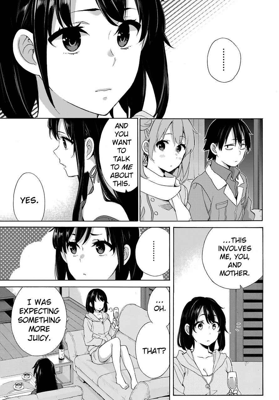Yahari Ore no Seishun Love Come wa Machigatteiru -Mougenroku Chap 61 - Next Chap 62