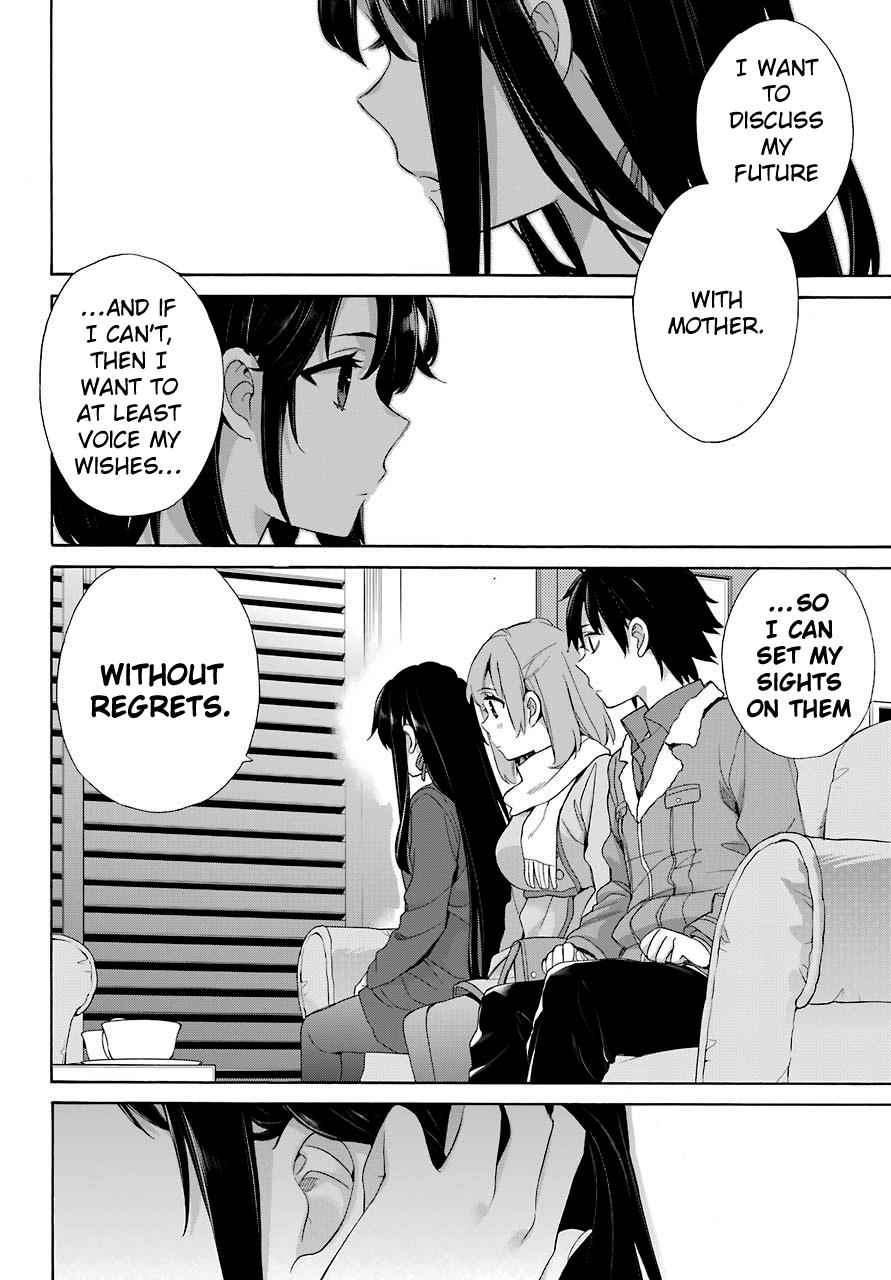 Yahari Ore no Seishun Love Come wa Machigatteiru -Mougenroku Chap 61 - Next Chap 62
