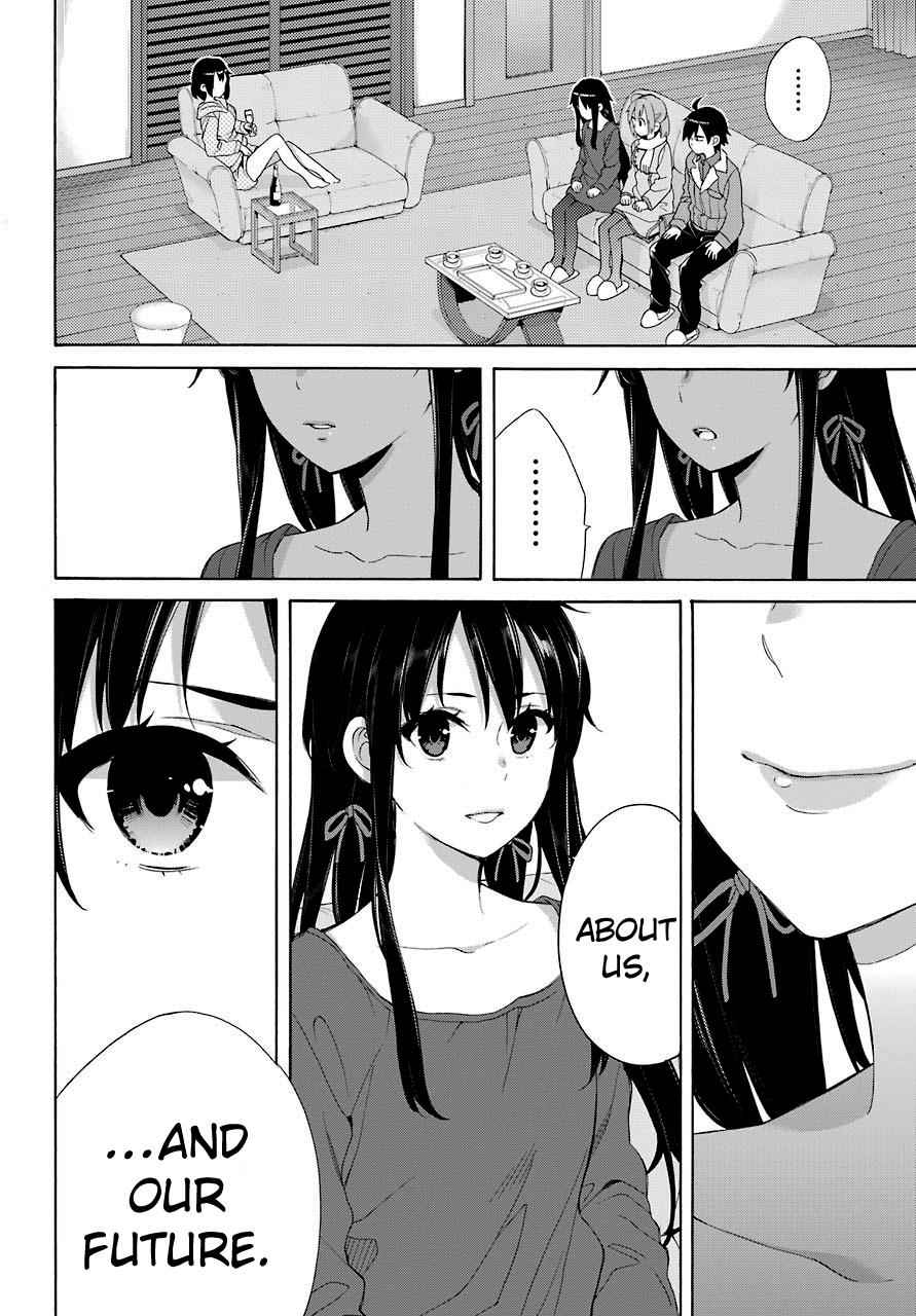 Yahari Ore no Seishun Love Come wa Machigatteiru -Mougenroku Chap 61 - Next Chap 62