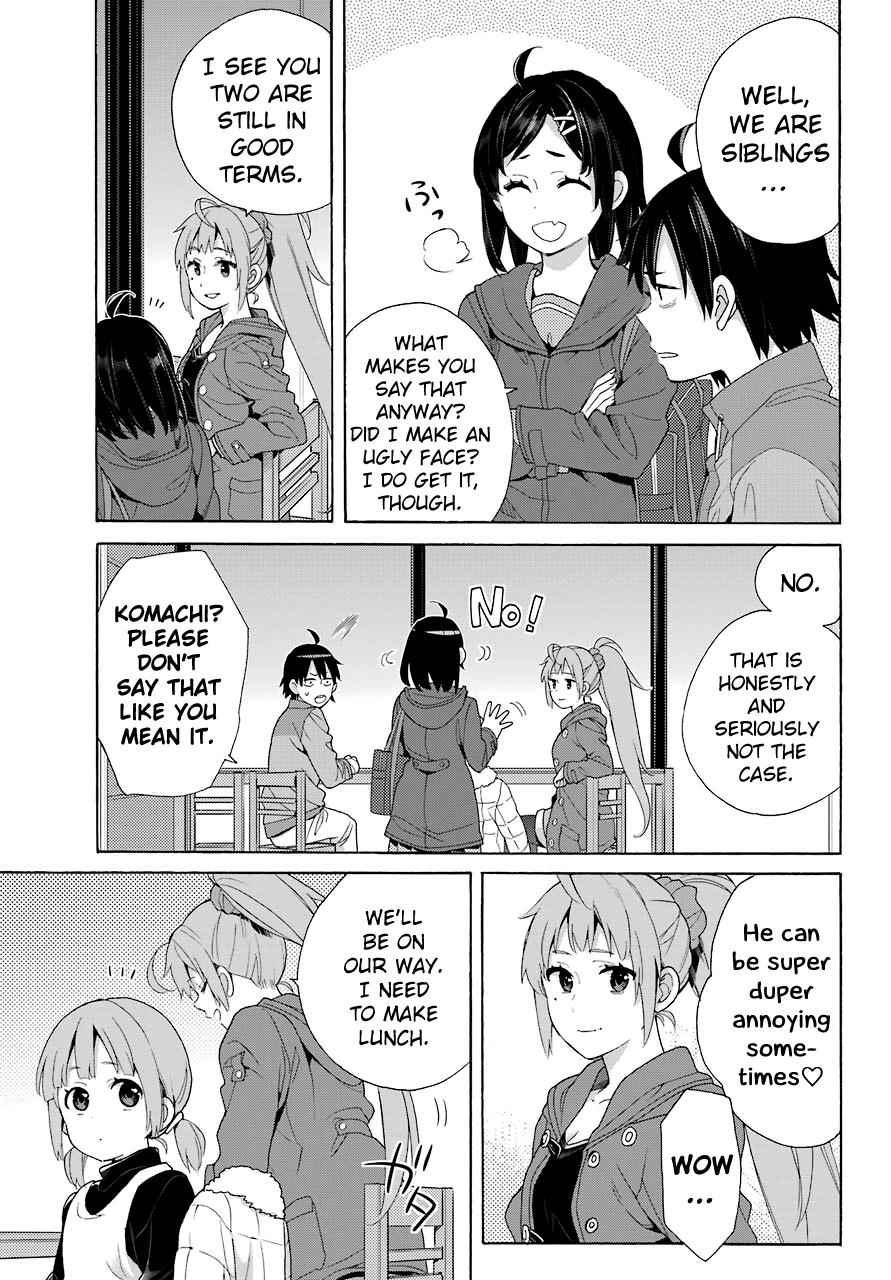 Yahari Ore no Seishun Love Come wa Machigatteiru -Mougenroku Chap 63 - Next Chap 64