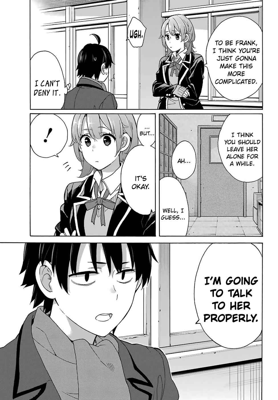 Yahari Ore no Seishun Love Come wa Machigatteiru -Mougenroku Chap 77 - Next Chap 78