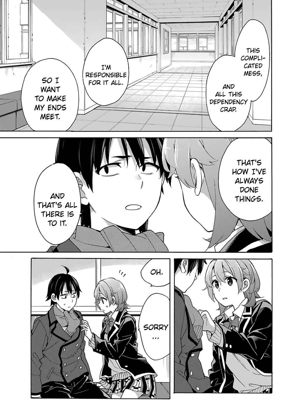 Yahari Ore no Seishun Love Come wa Machigatteiru -Mougenroku Chap 77 - Next Chap 78