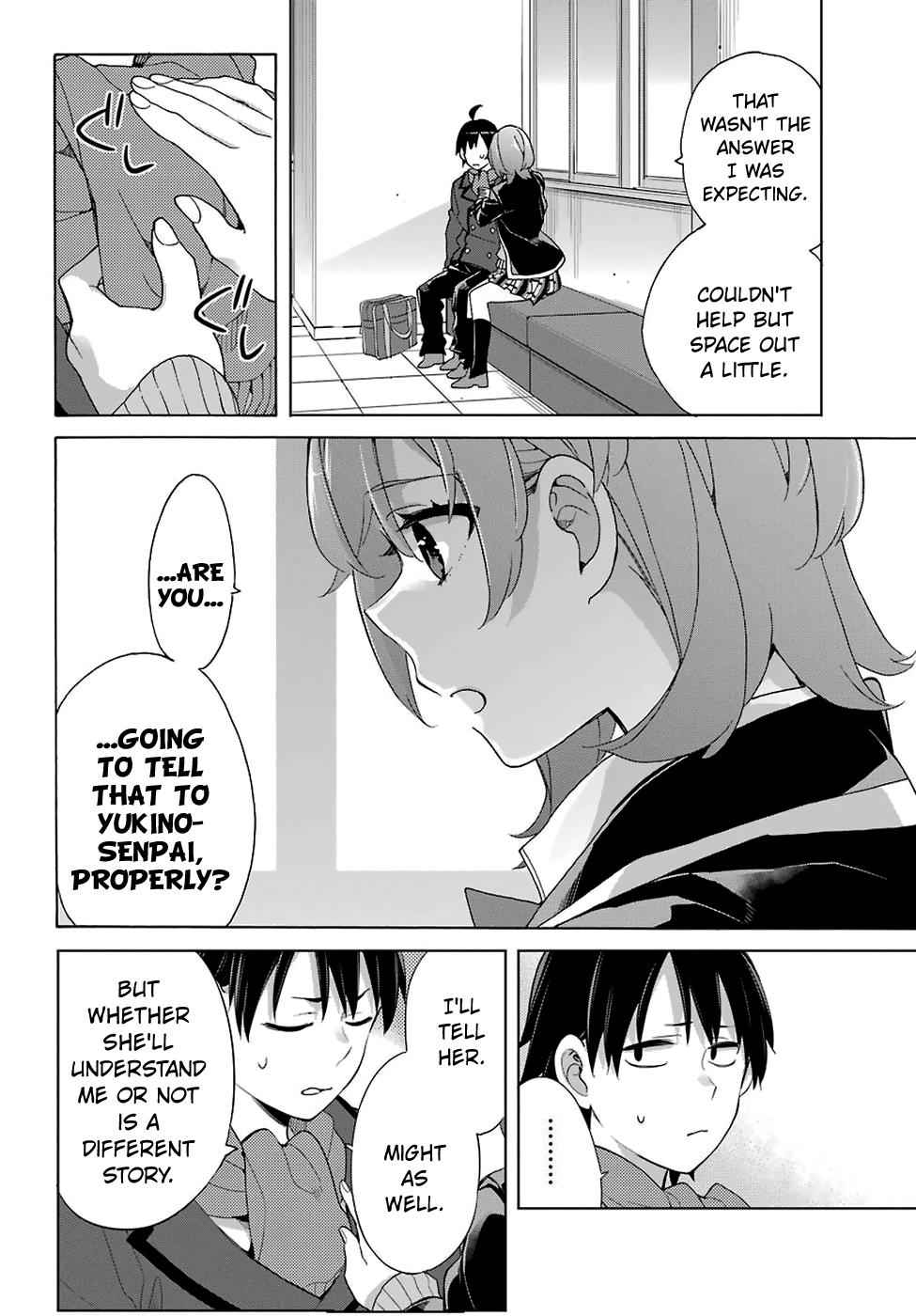 Yahari Ore no Seishun Love Come wa Machigatteiru -Mougenroku Chap 77 - Next Chap 78