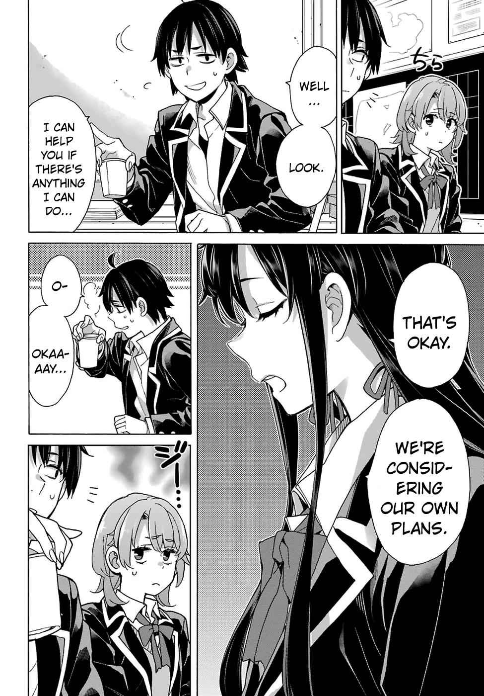 Yahari Ore no Seishun Love Come wa Machigatteiru -Mougenroku Chap 77 - Next Chap 78