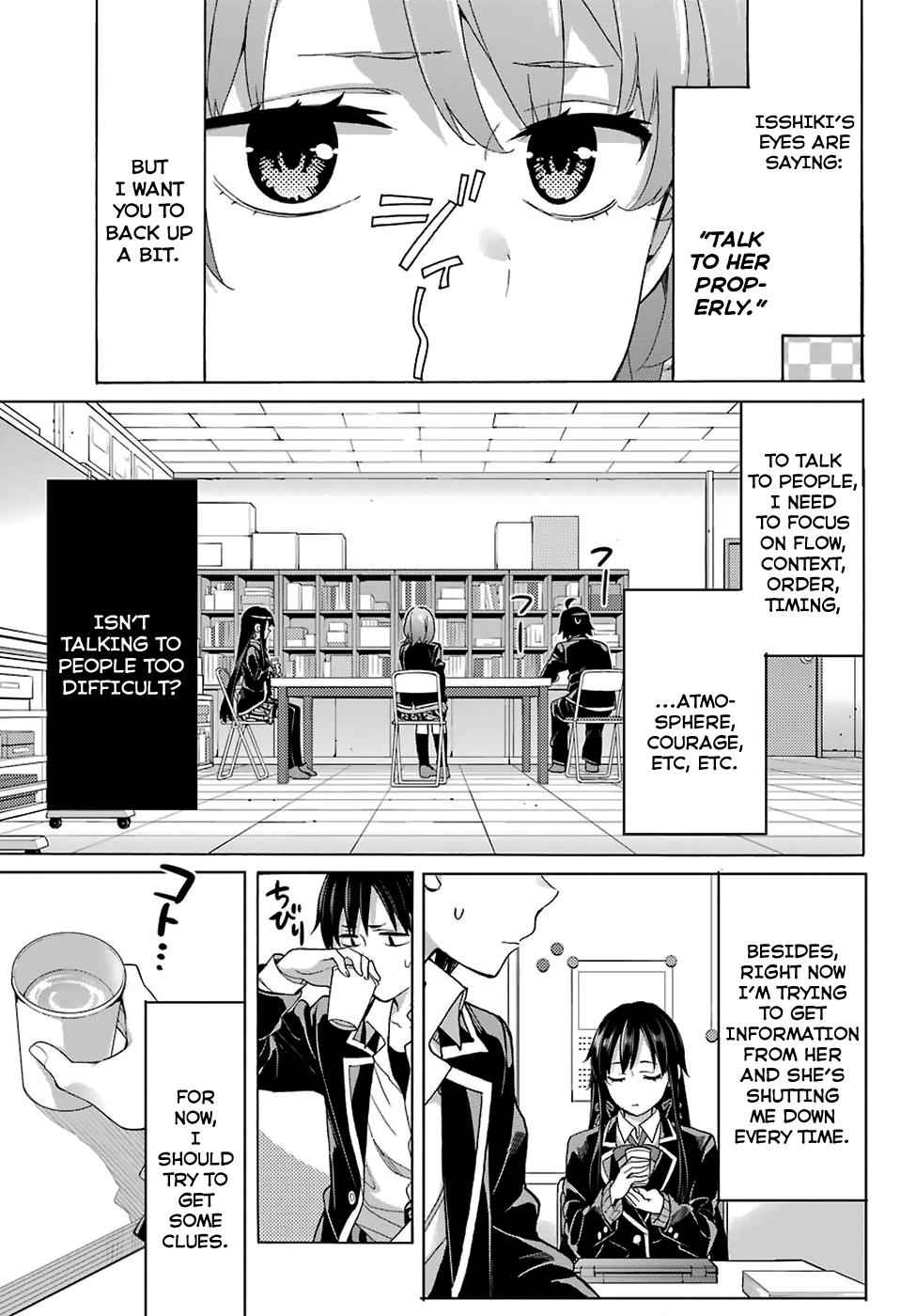 Yahari Ore no Seishun Love Come wa Machigatteiru -Mougenroku Chap 77 - Next Chap 78