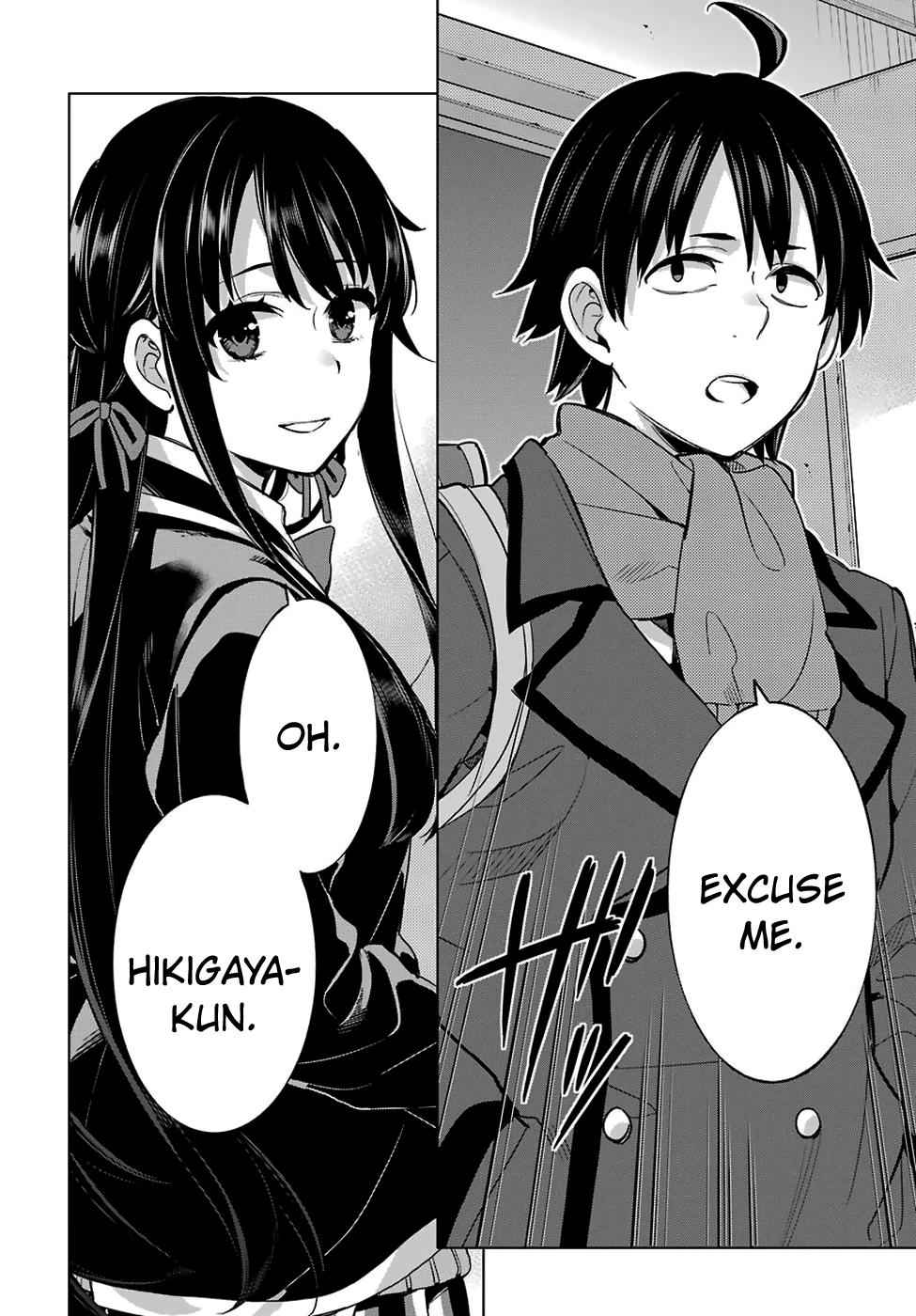 Yahari Ore no Seishun Love Come wa Machigatteiru -Mougenroku Chap 77 - Next Chap 78