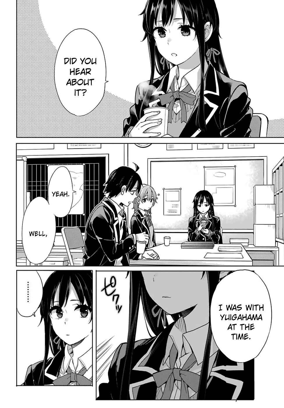 Yahari Ore no Seishun Love Come wa Machigatteiru -Mougenroku Chap 77 - Next Chap 78
