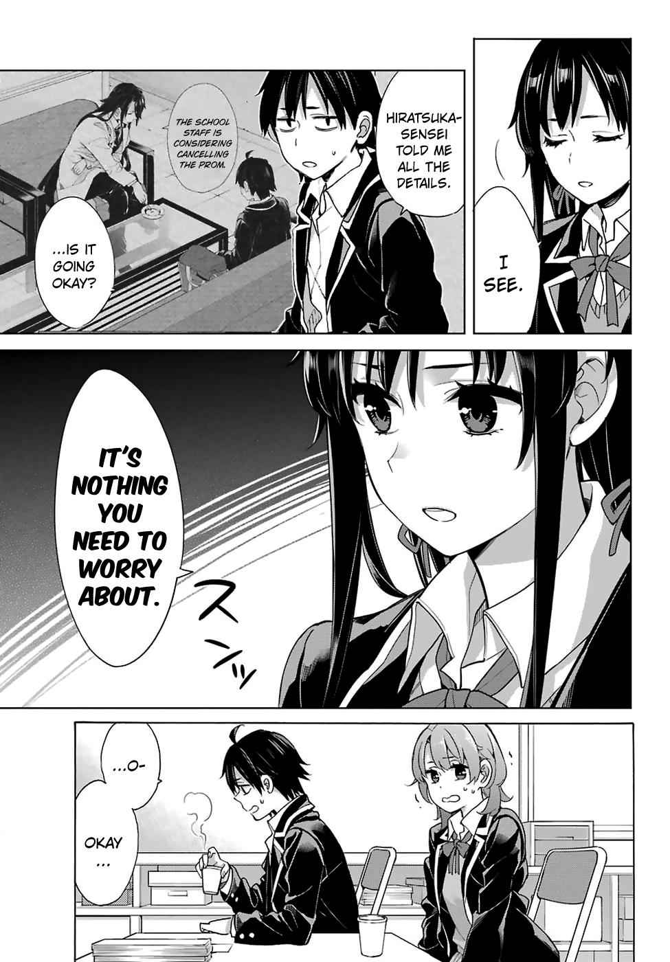 Yahari Ore no Seishun Love Come wa Machigatteiru -Mougenroku Chap 77 - Next Chap 78