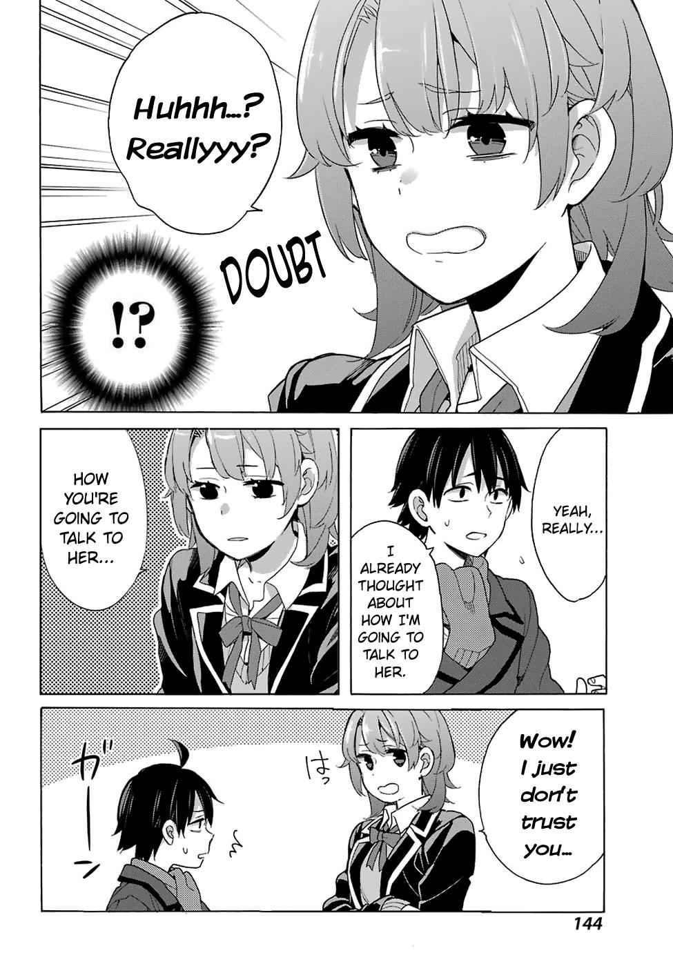 Yahari Ore no Seishun Love Come wa Machigatteiru -Mougenroku Chap 77 - Next Chap 78