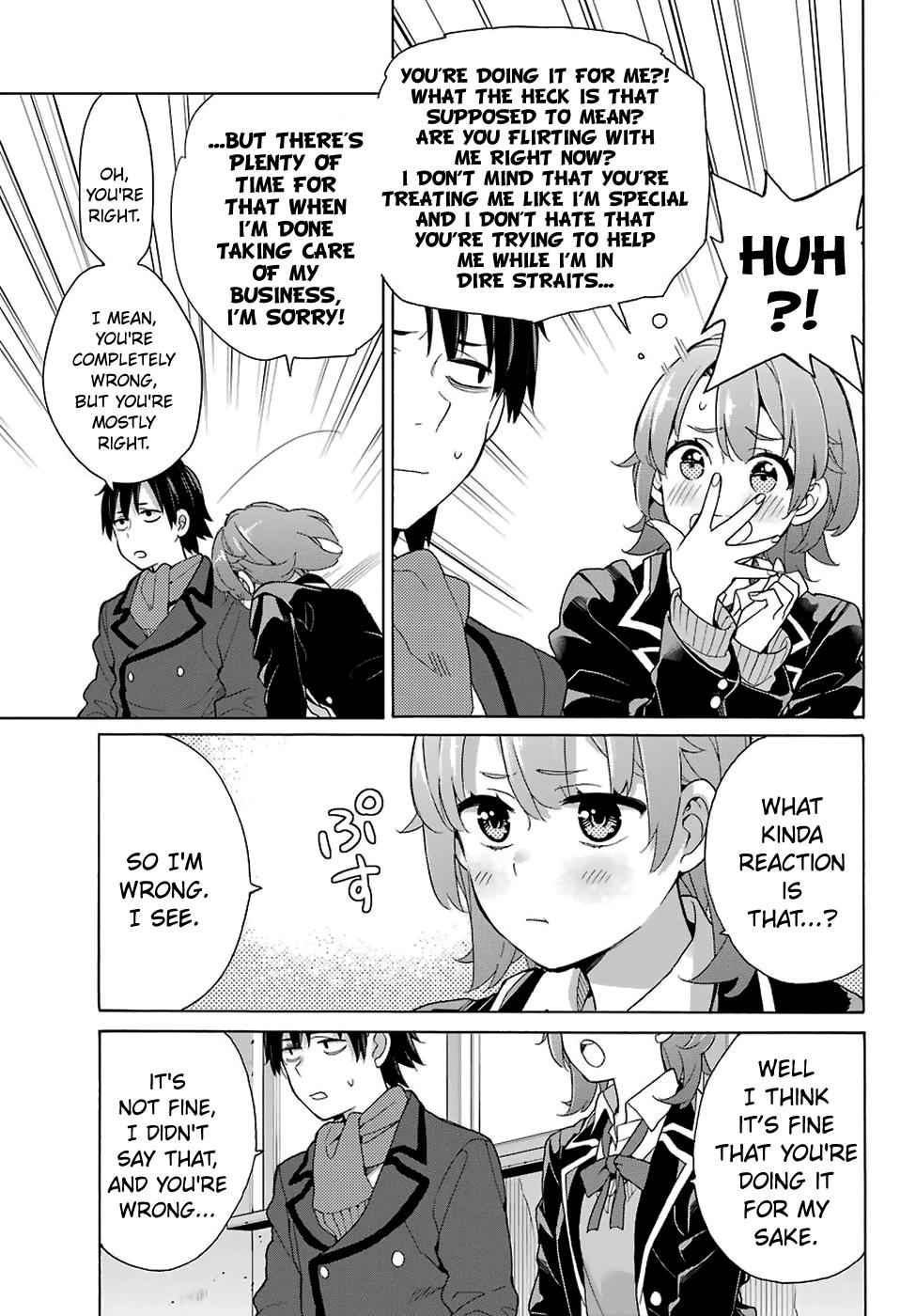 Yahari Ore no Seishun Love Come wa Machigatteiru -Mougenroku Chap 77 - Next Chap 78