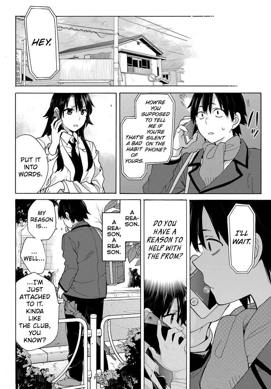 Yahari Ore no Seishun Love Come wa Machigatteiru -Mougenroku Chap 74 - Next Chap 75