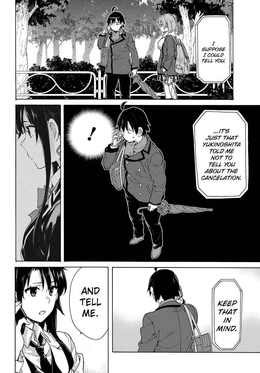 Yahari Ore no Seishun Love Come wa Machigatteiru -Mougenroku Chap 74 - Next Chap 75