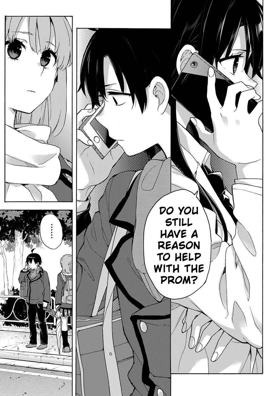 Yahari Ore no Seishun Love Come wa Machigatteiru -Mougenroku Chap 74 - Next Chap 75