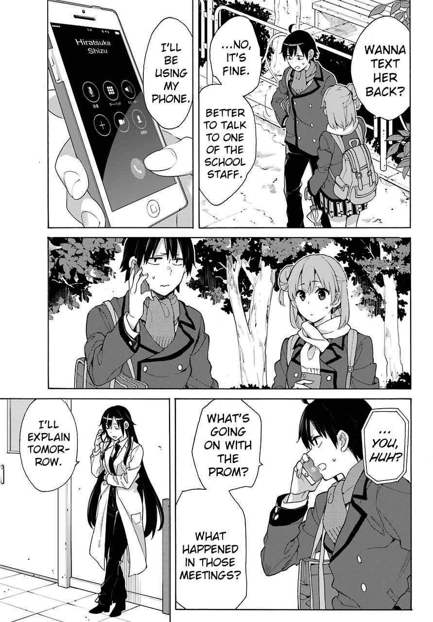 Yahari Ore no Seishun Love Come wa Machigatteiru -Mougenroku Chap 74 - Next Chap 75