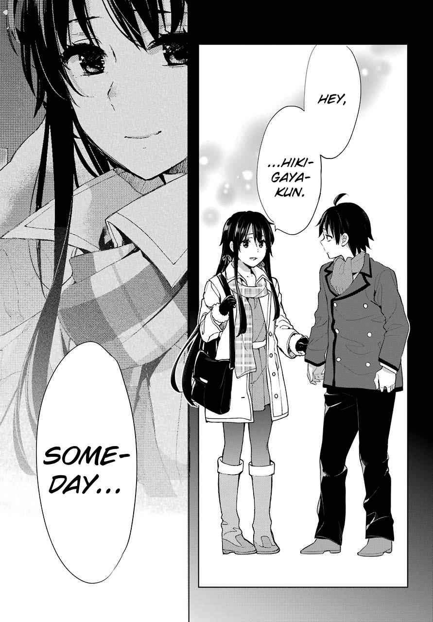 Yahari Ore no Seishun Love Come wa Machigatteiru -Mougenroku Chap 74 - Next Chap 75