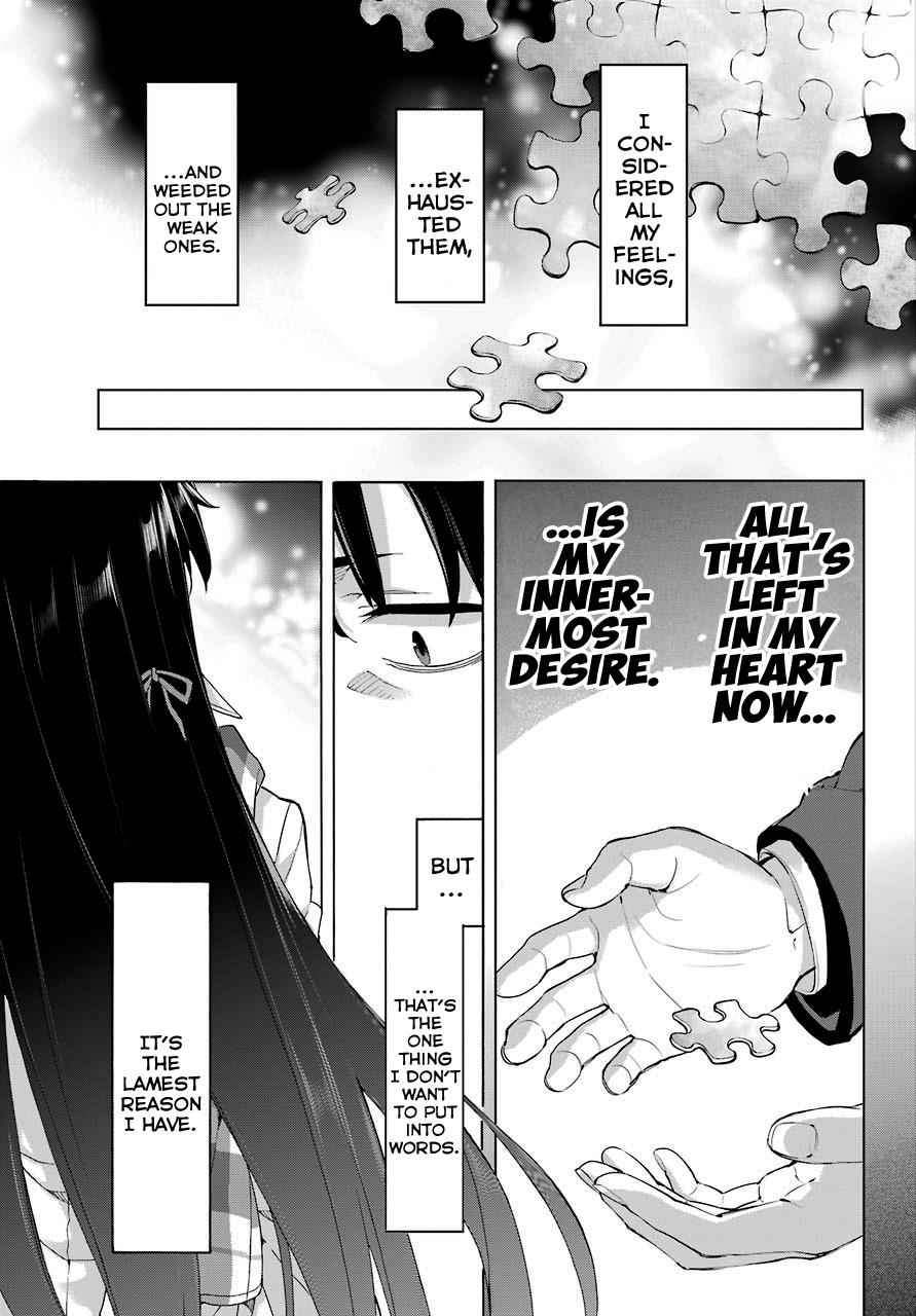Yahari Ore no Seishun Love Come wa Machigatteiru -Mougenroku Chap 74 - Next Chap 75