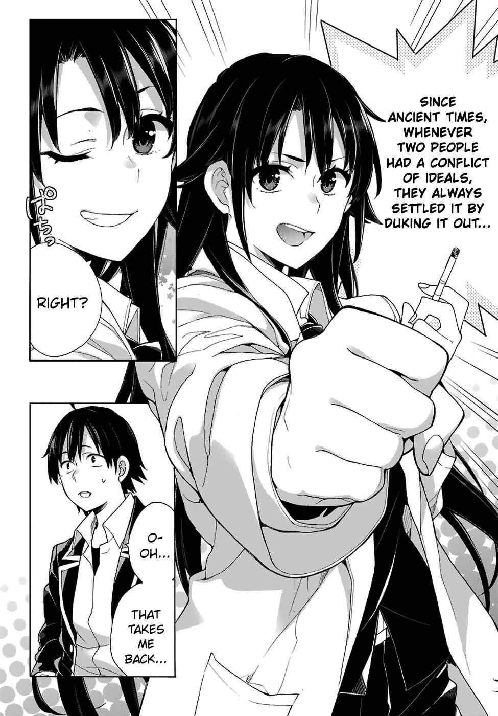 Yahari Ore no Seishun Love Come wa Machigatteiru -Mougenroku Chap 76 - Next Chap 77