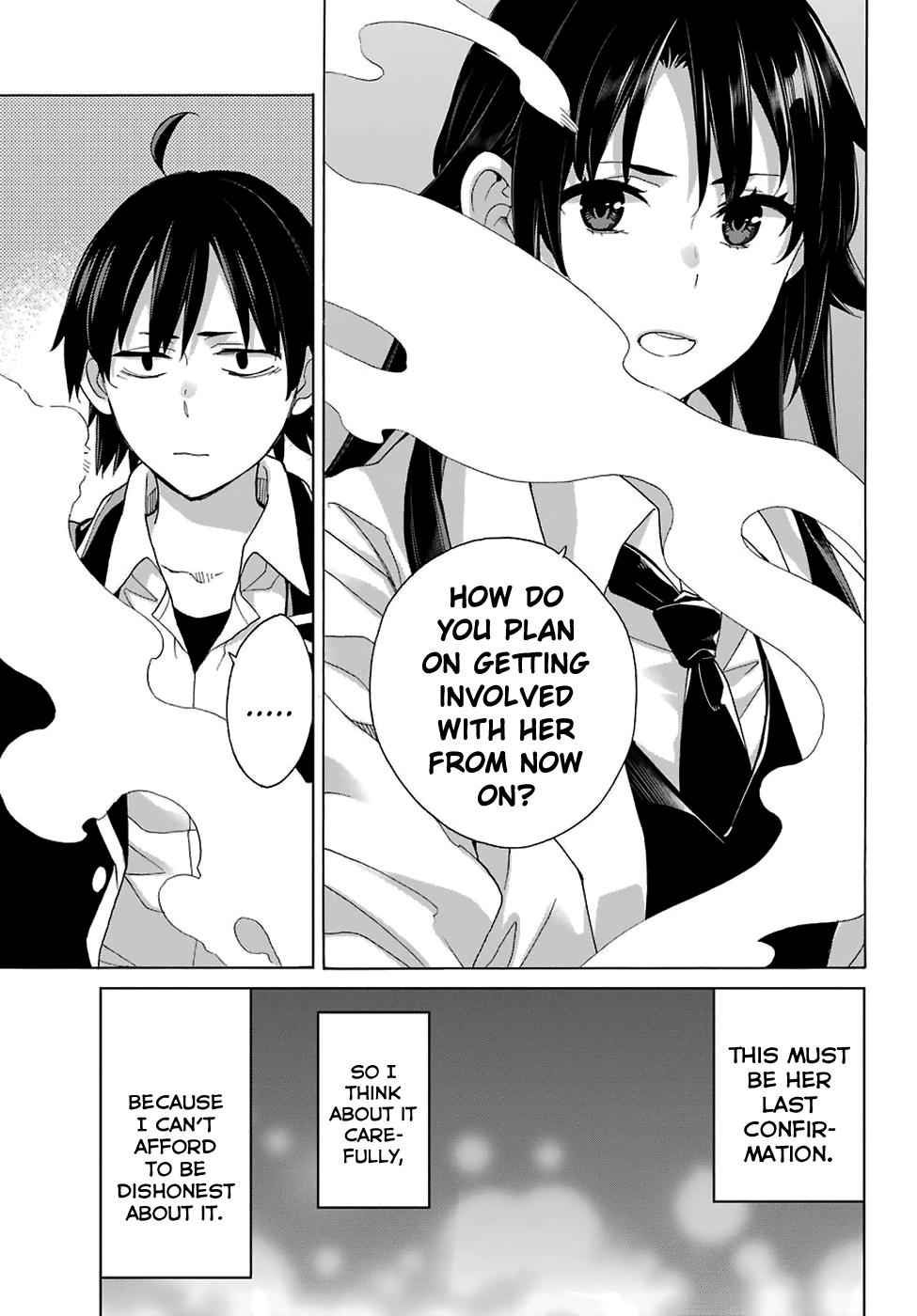 Yahari Ore no Seishun Love Come wa Machigatteiru -Mougenroku Chap 76 - Next Chap 77