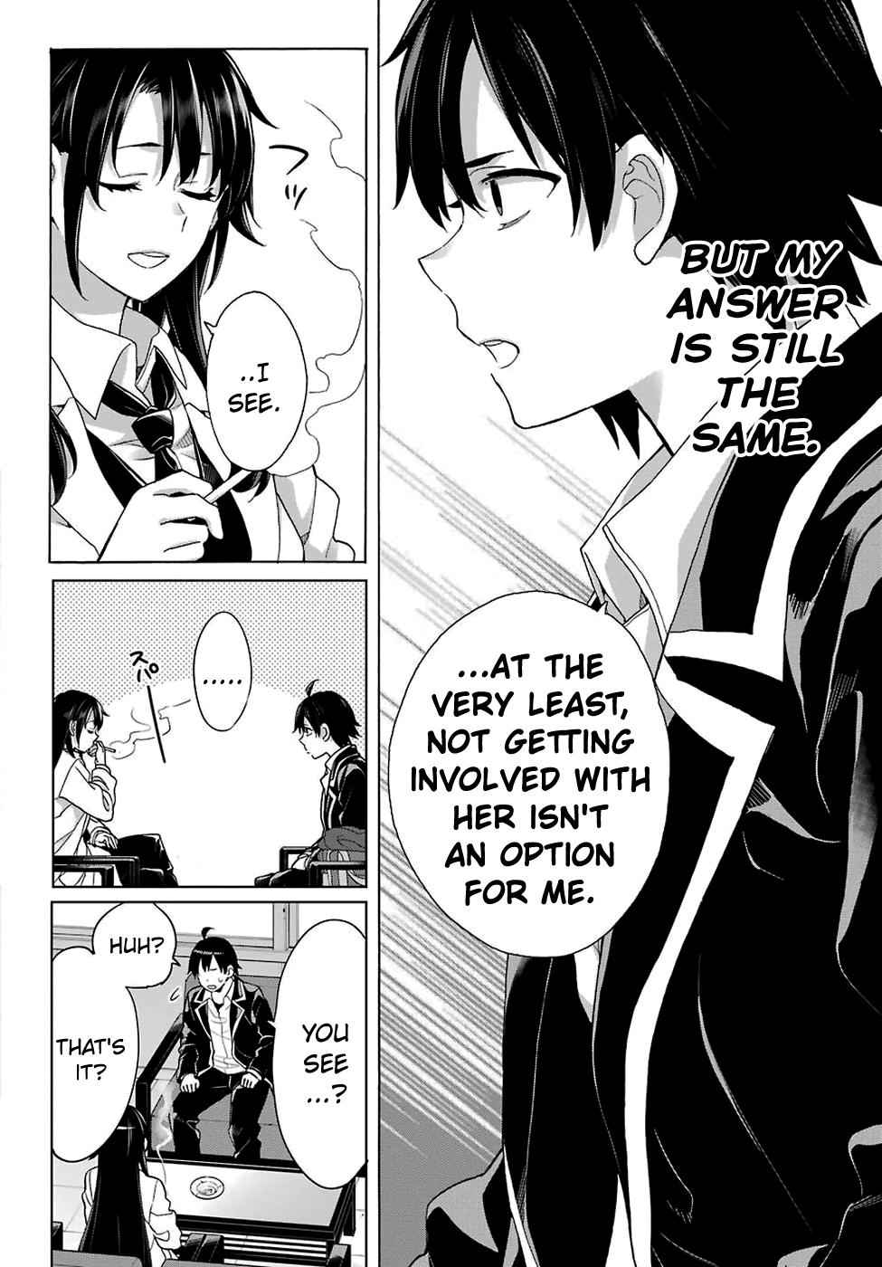 Yahari Ore no Seishun Love Come wa Machigatteiru -Mougenroku Chap 76 - Next Chap 77