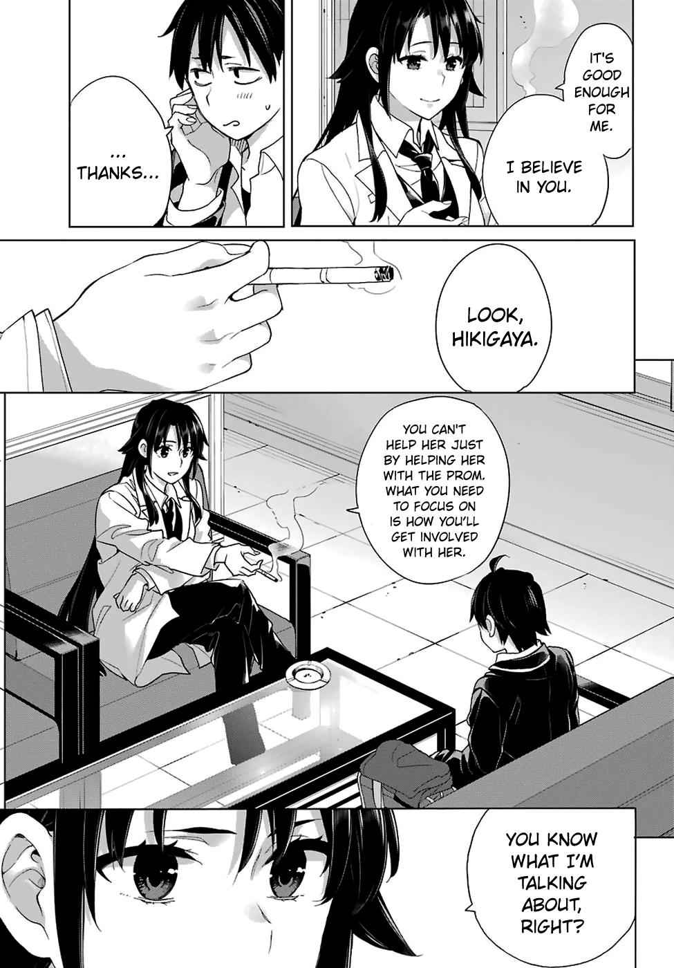 Yahari Ore no Seishun Love Come wa Machigatteiru -Mougenroku Chap 76 - Next Chap 77