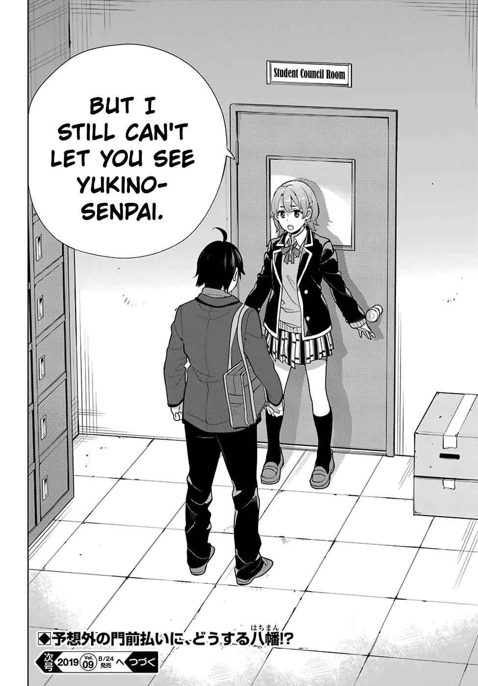 Yahari Ore no Seishun Love Come wa Machigatteiru -Mougenroku Chap 76 - Next Chap 77