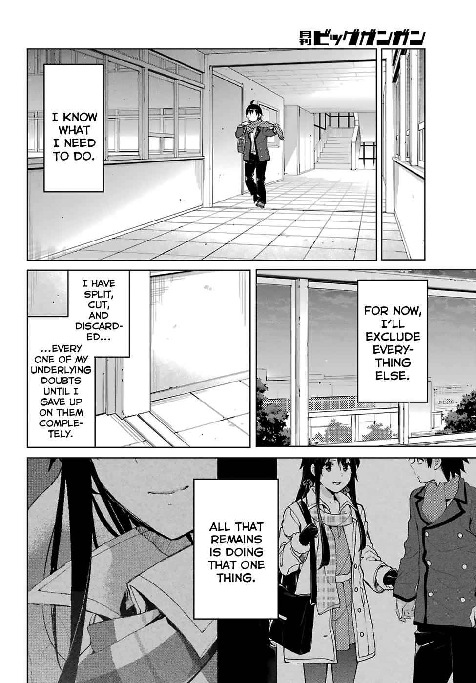 Yahari Ore no Seishun Love Come wa Machigatteiru -Mougenroku Chap 76 - Next Chap 77